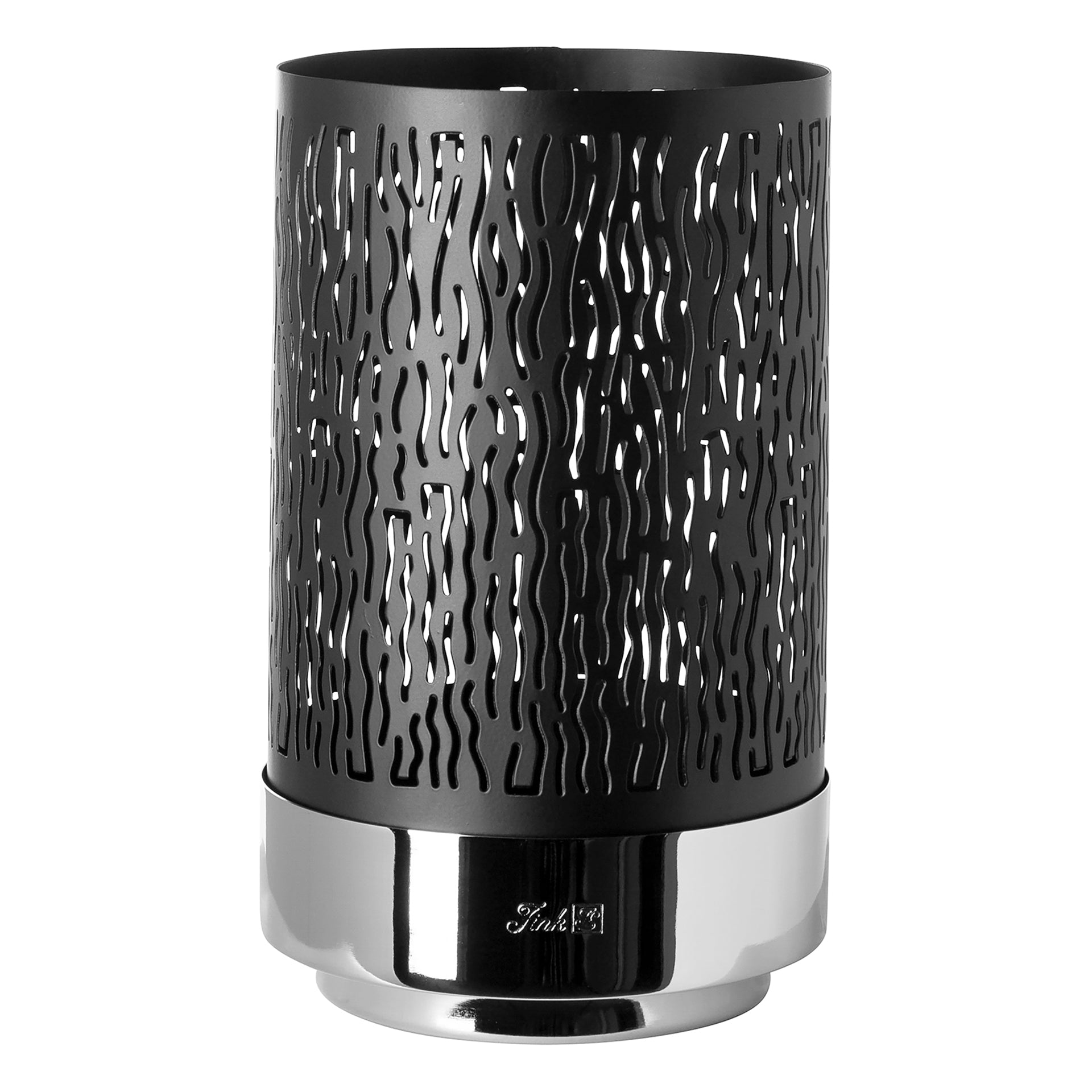 MARIAN Windlicht ohne Glas silberfarben