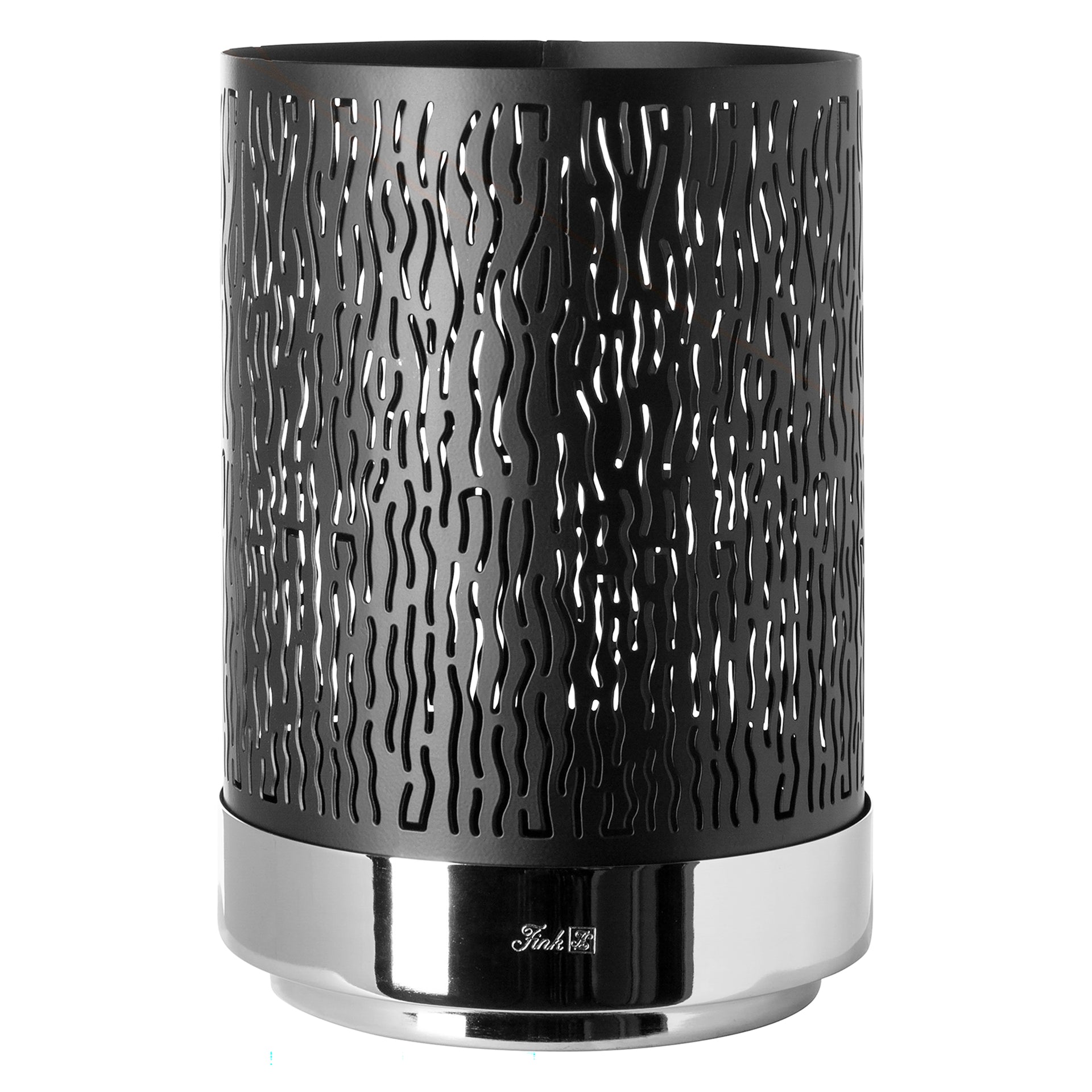 MARIAN Windlicht ohne Glas silberfarben