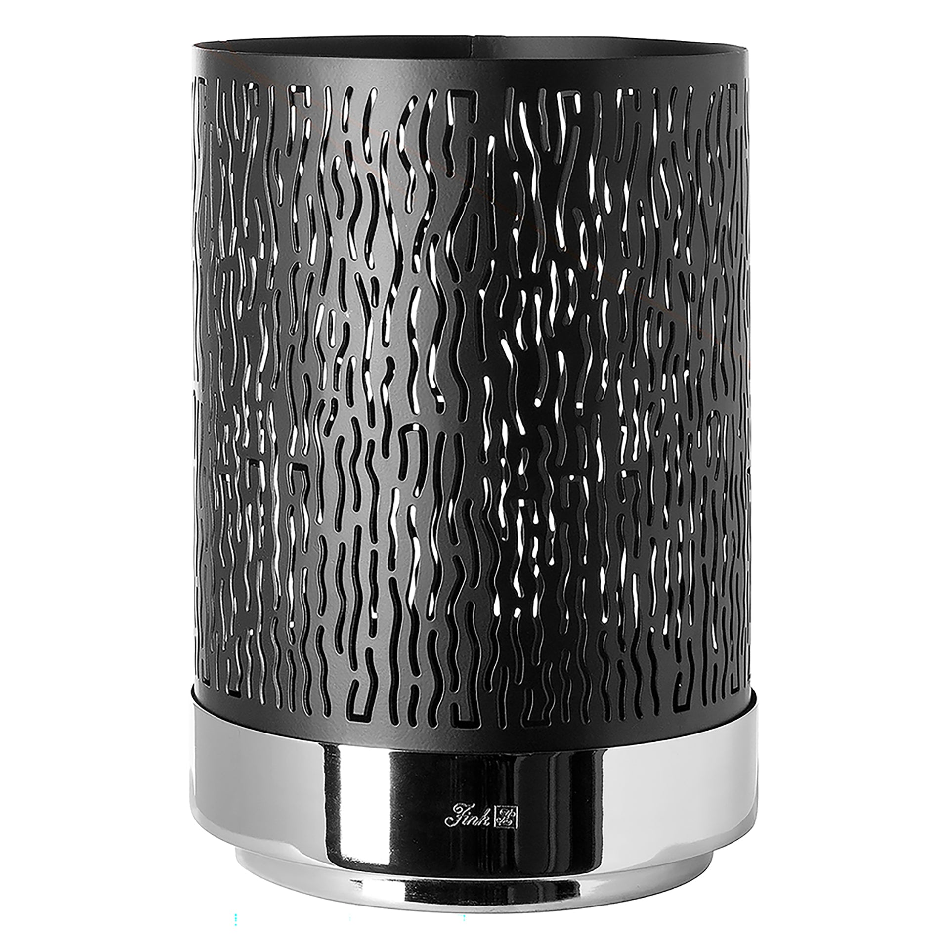 MARIAN Windlicht ohne Glas silberfarben