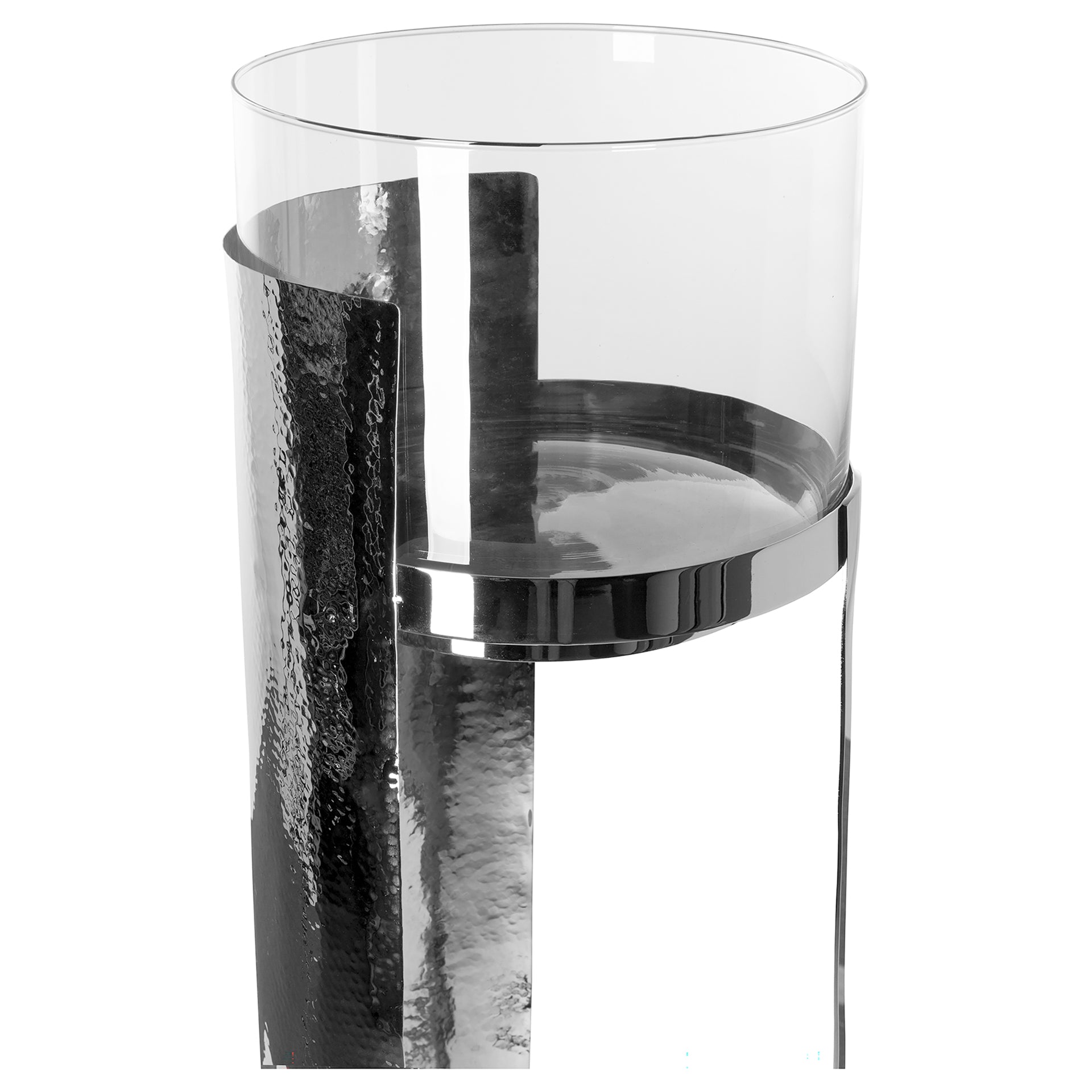 MANIAC Säule silberfarben