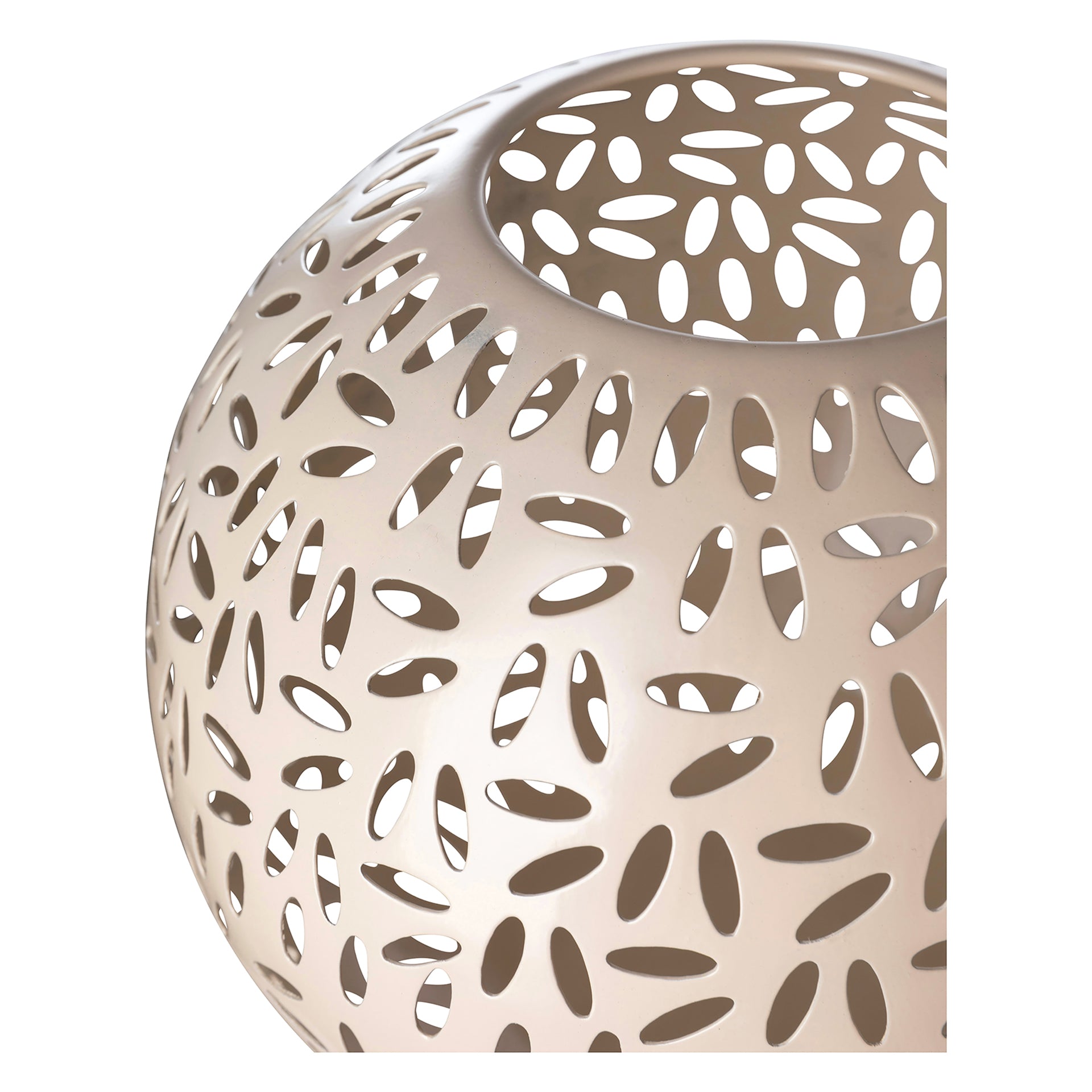 DARIA Windlicht taupe