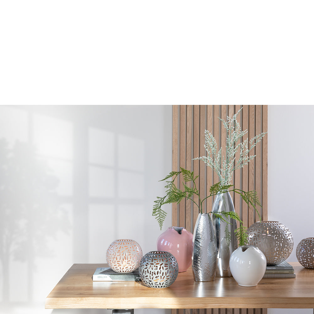 DARIA Windlicht taupe