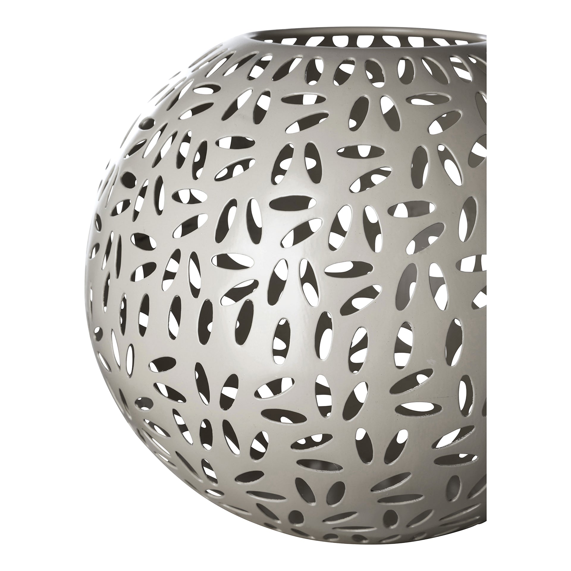 DARIA Windlicht grau