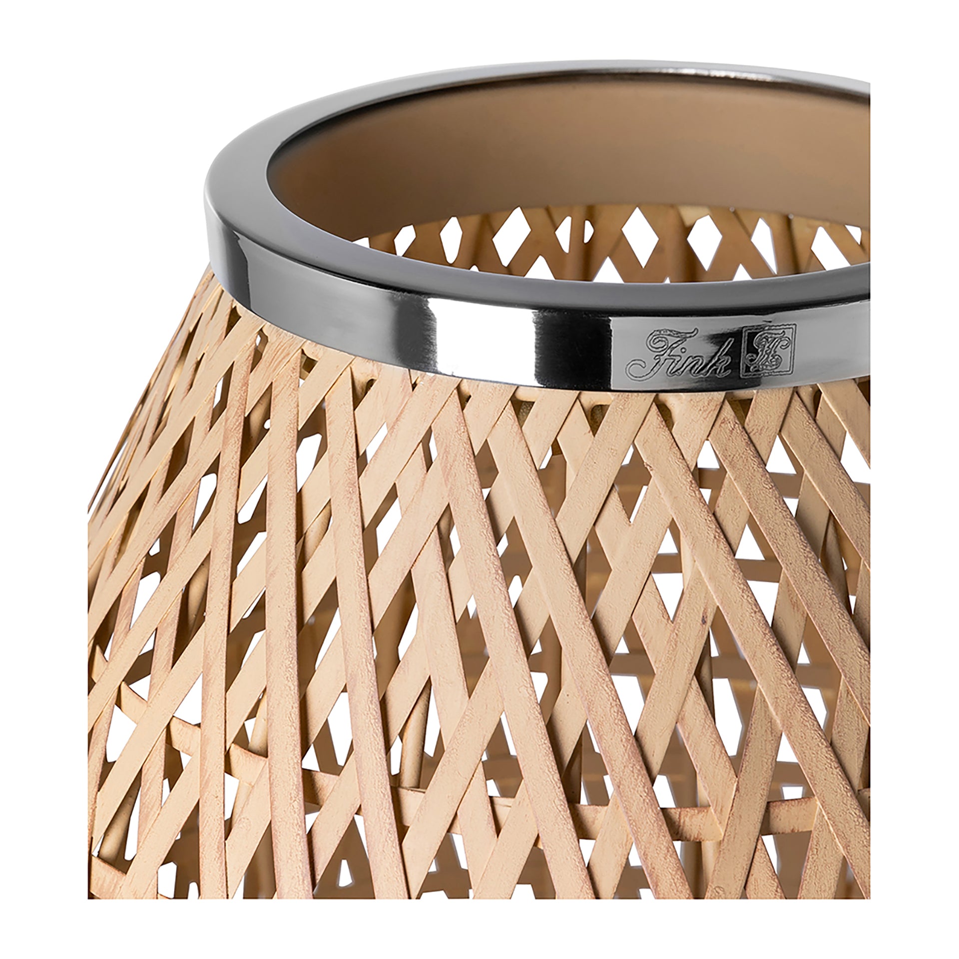 SHONA Windlicht ohne Glas natur