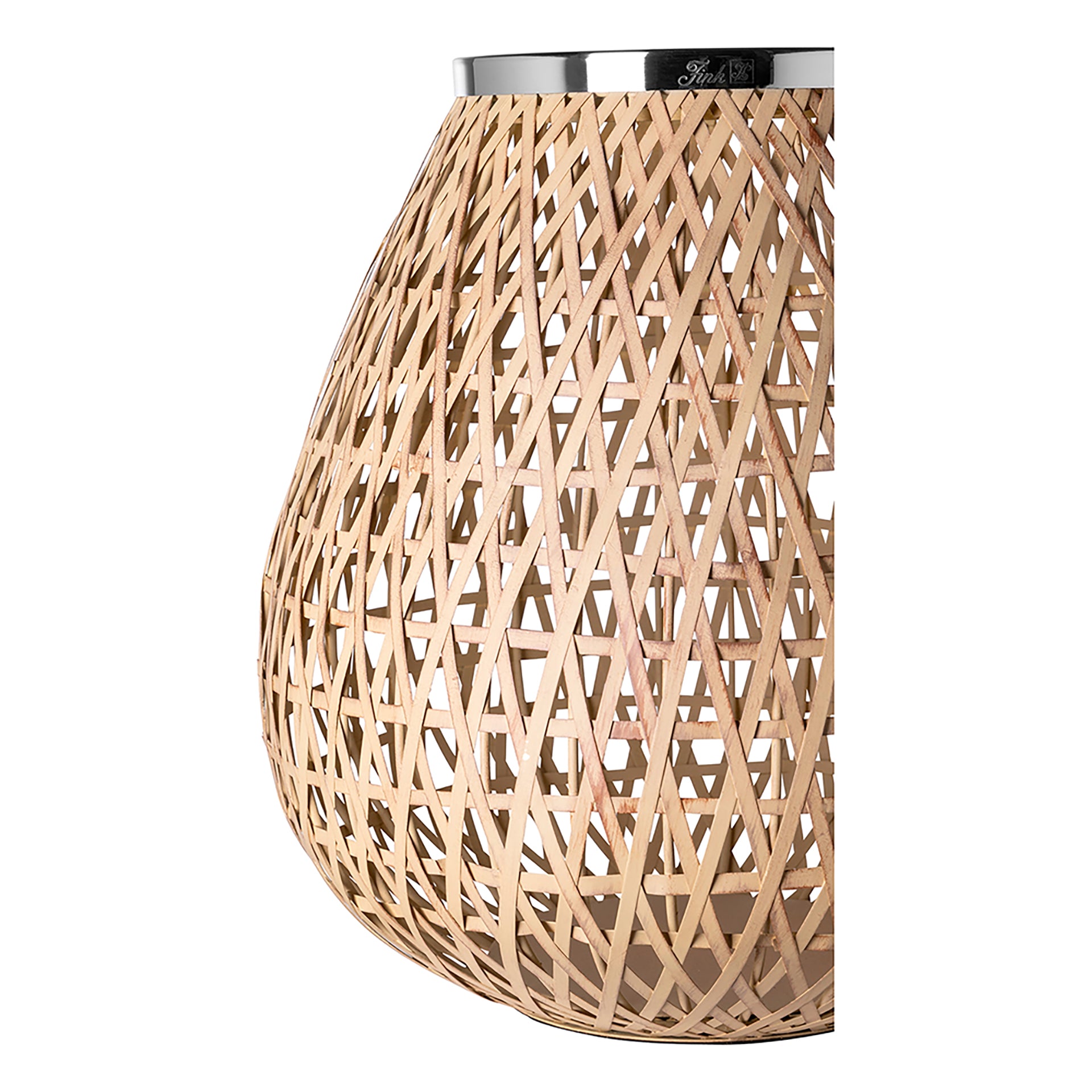 SHONA Windlicht ohne Glas natur