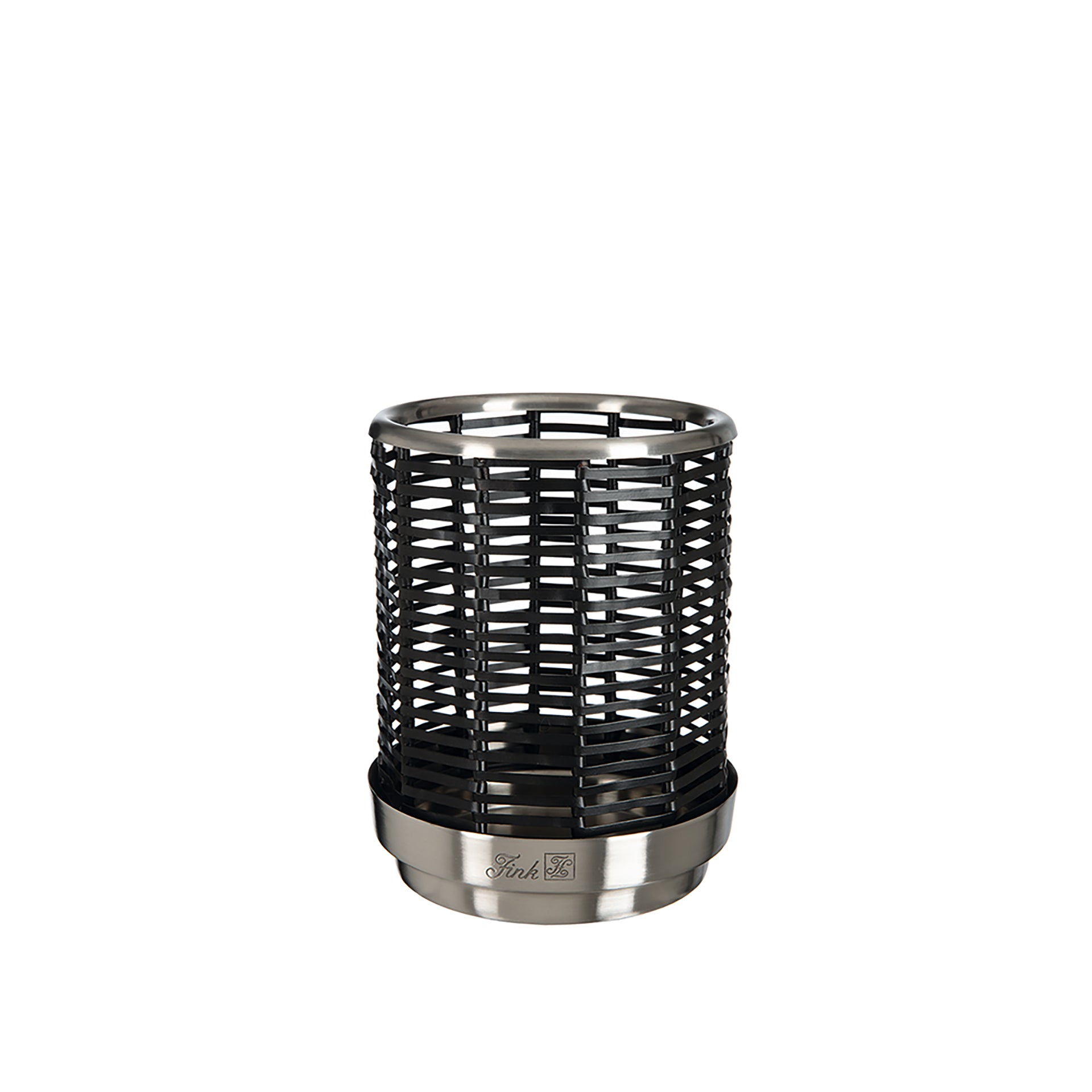 FLAVIO Windlicht ohne Glas silberfarben