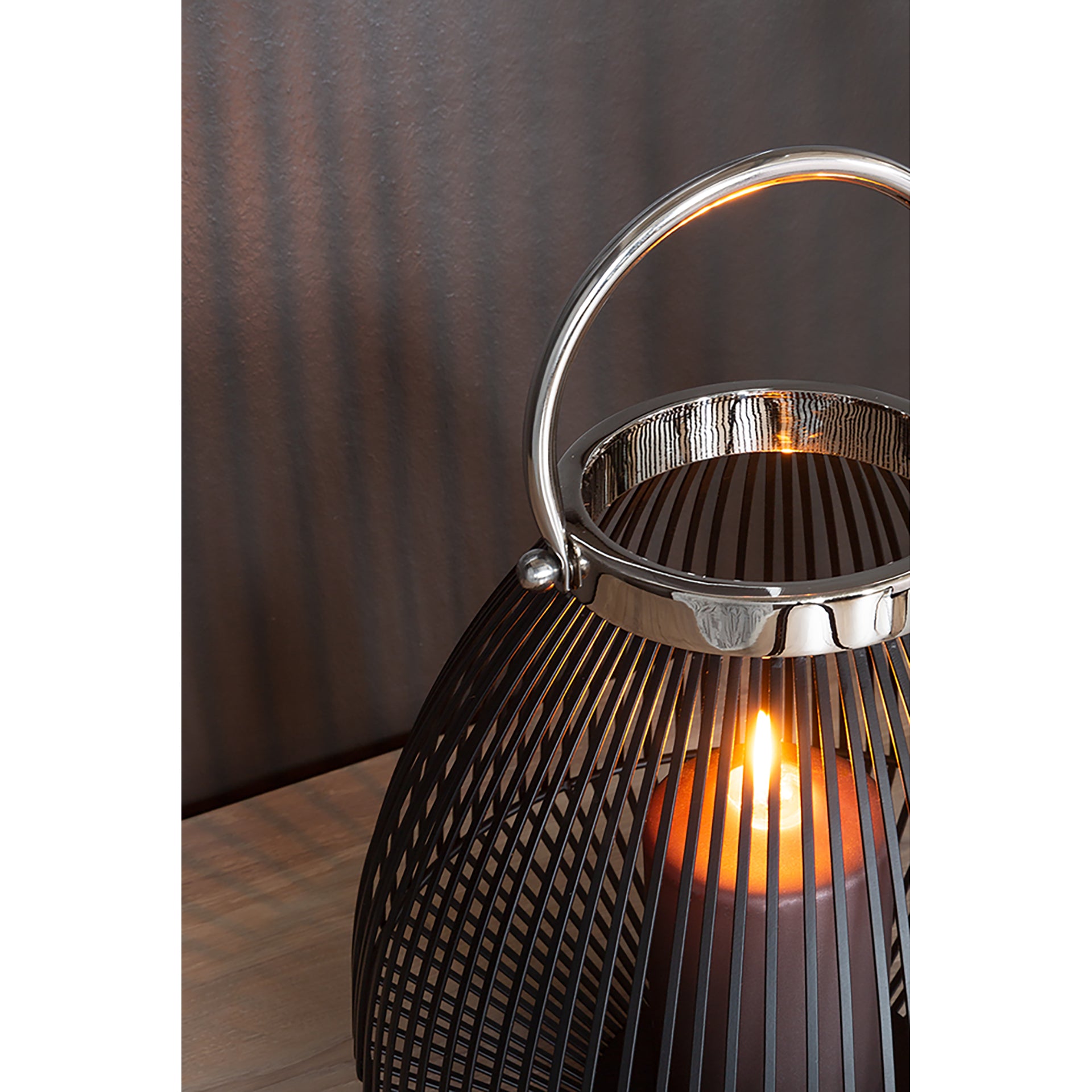 FLIX Laterne silberfarben