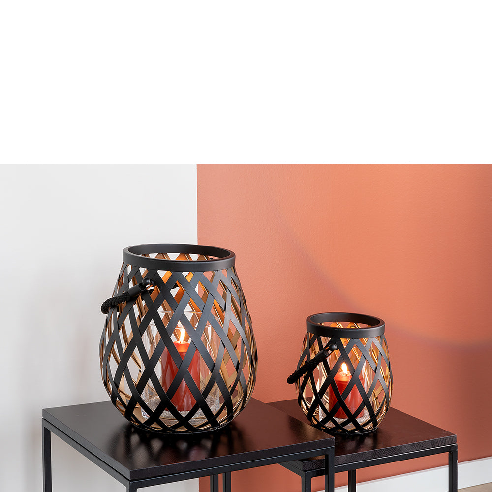 OTIS Laterne schwarz