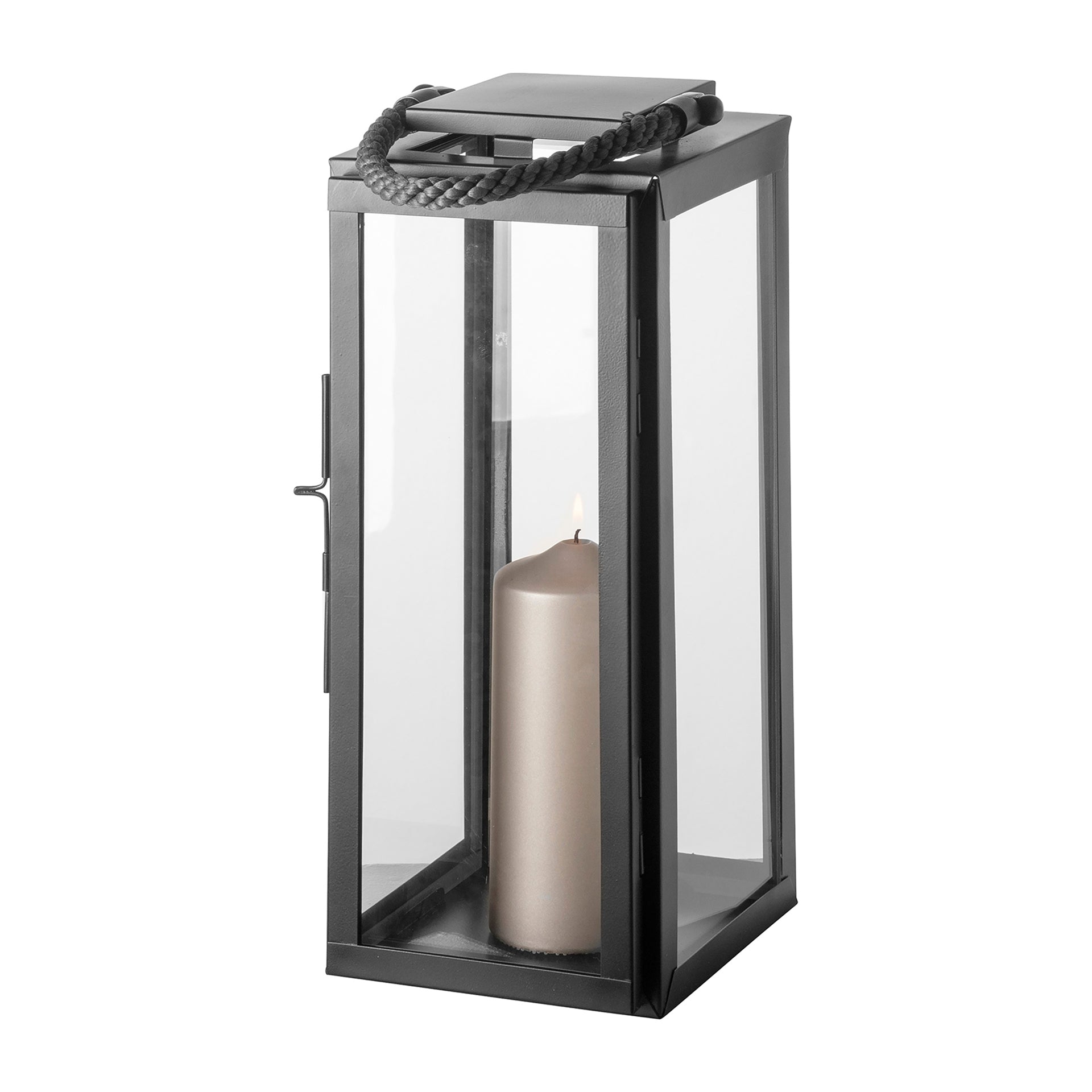 SEVILLA Laterne schwarz