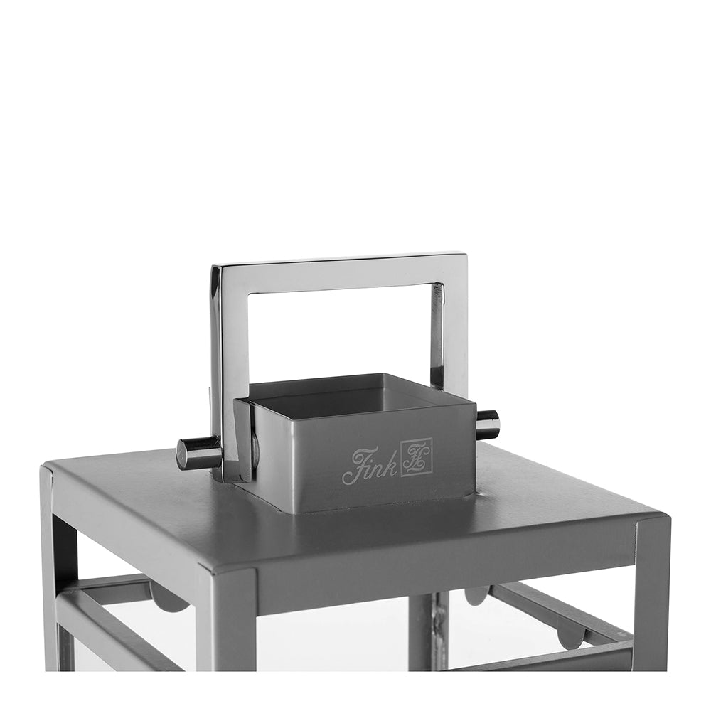 KENIA Laterne hellgrau