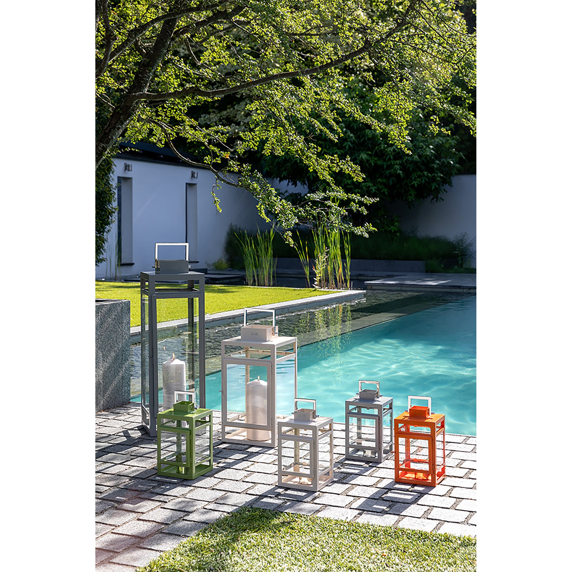 KENIA Laterne orange