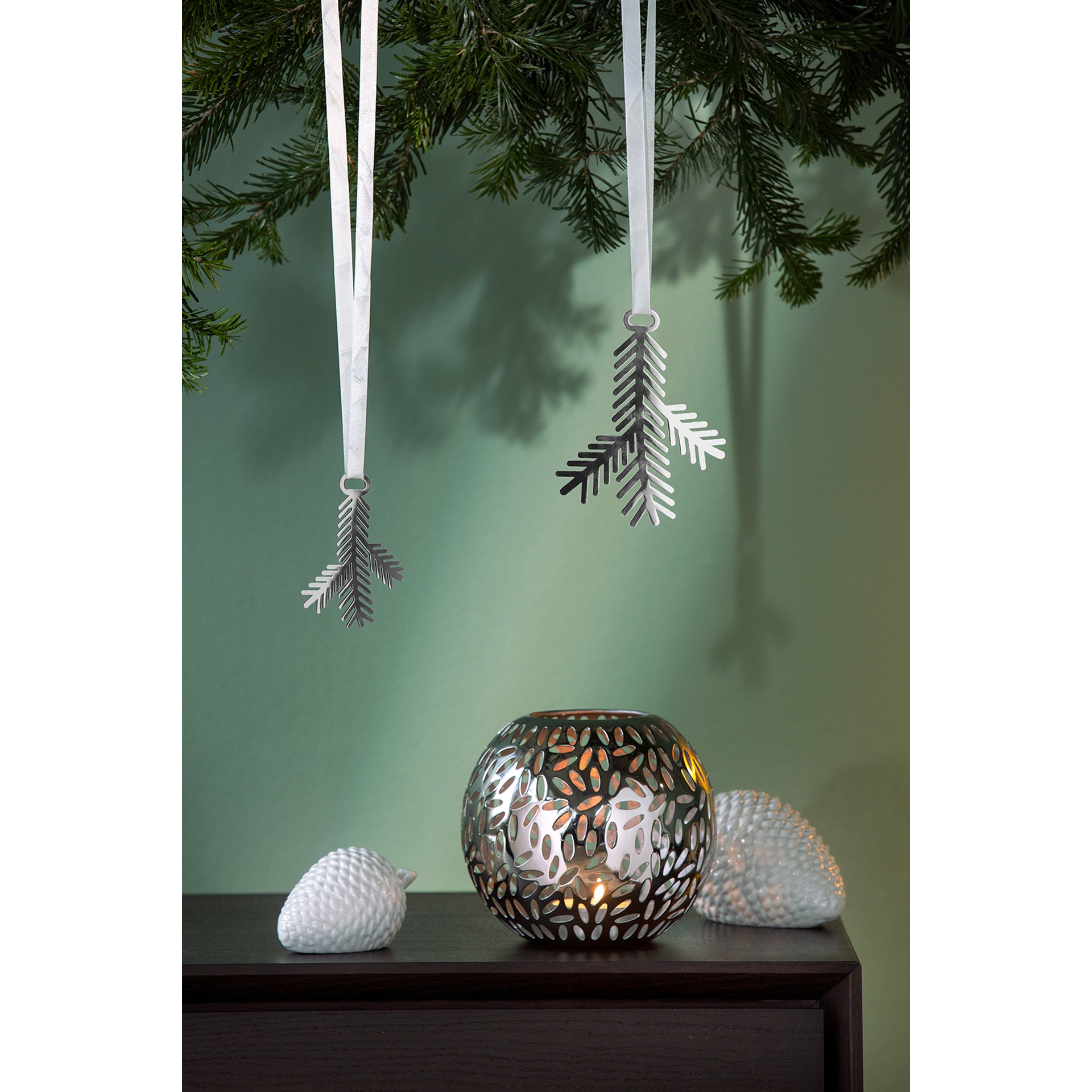 AGATHA Anhänger silberfarben