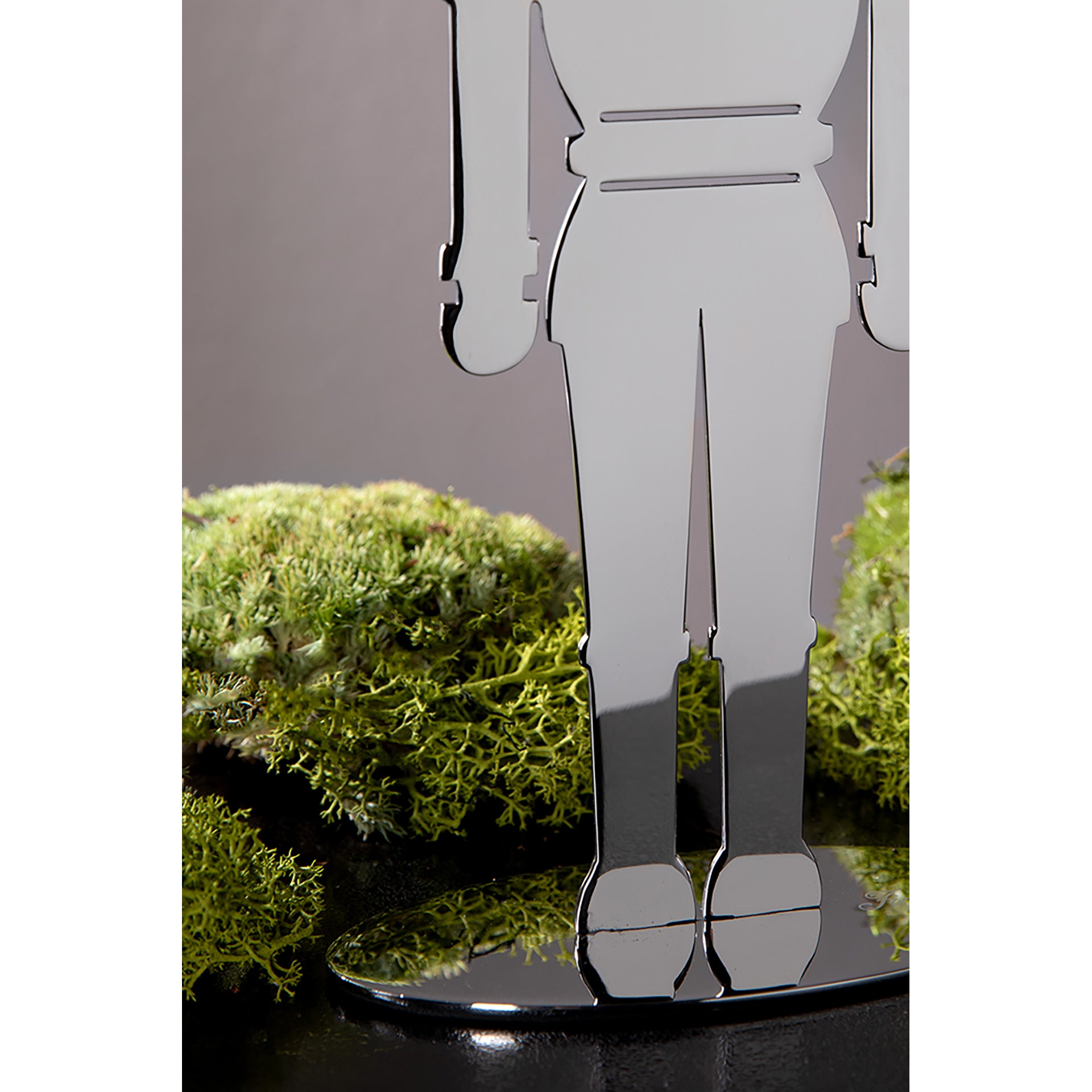 ANDY Deko Nussknacker silberfarben