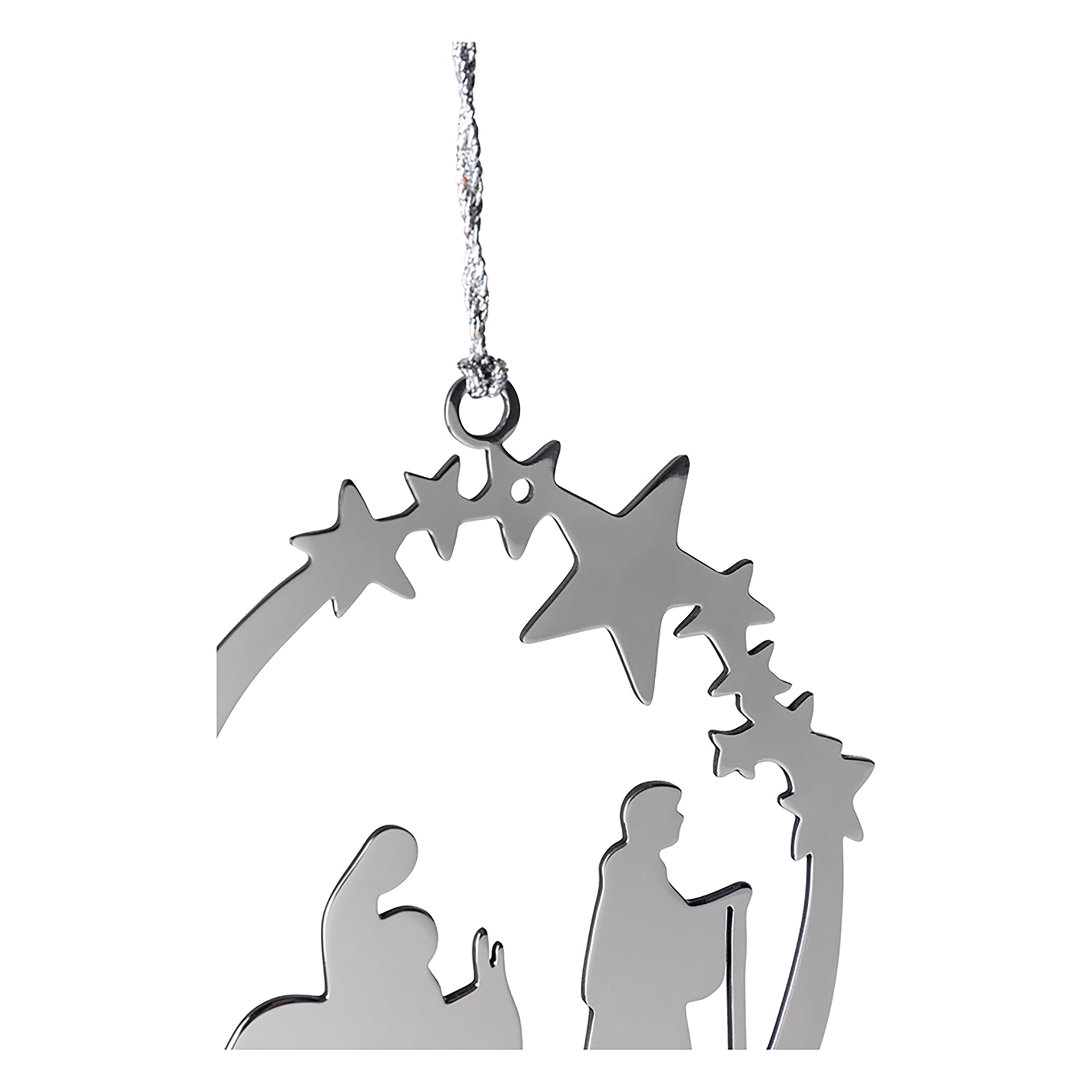 HOLY Anhänger silberfarben