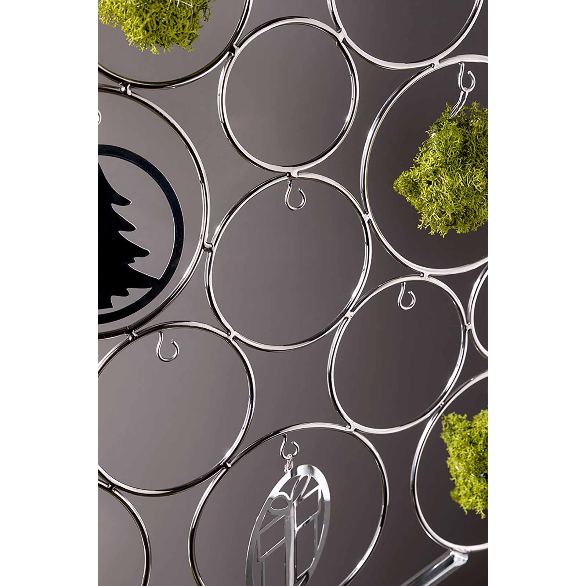 GABBIE Deko Baum für Anhänger silberfarben