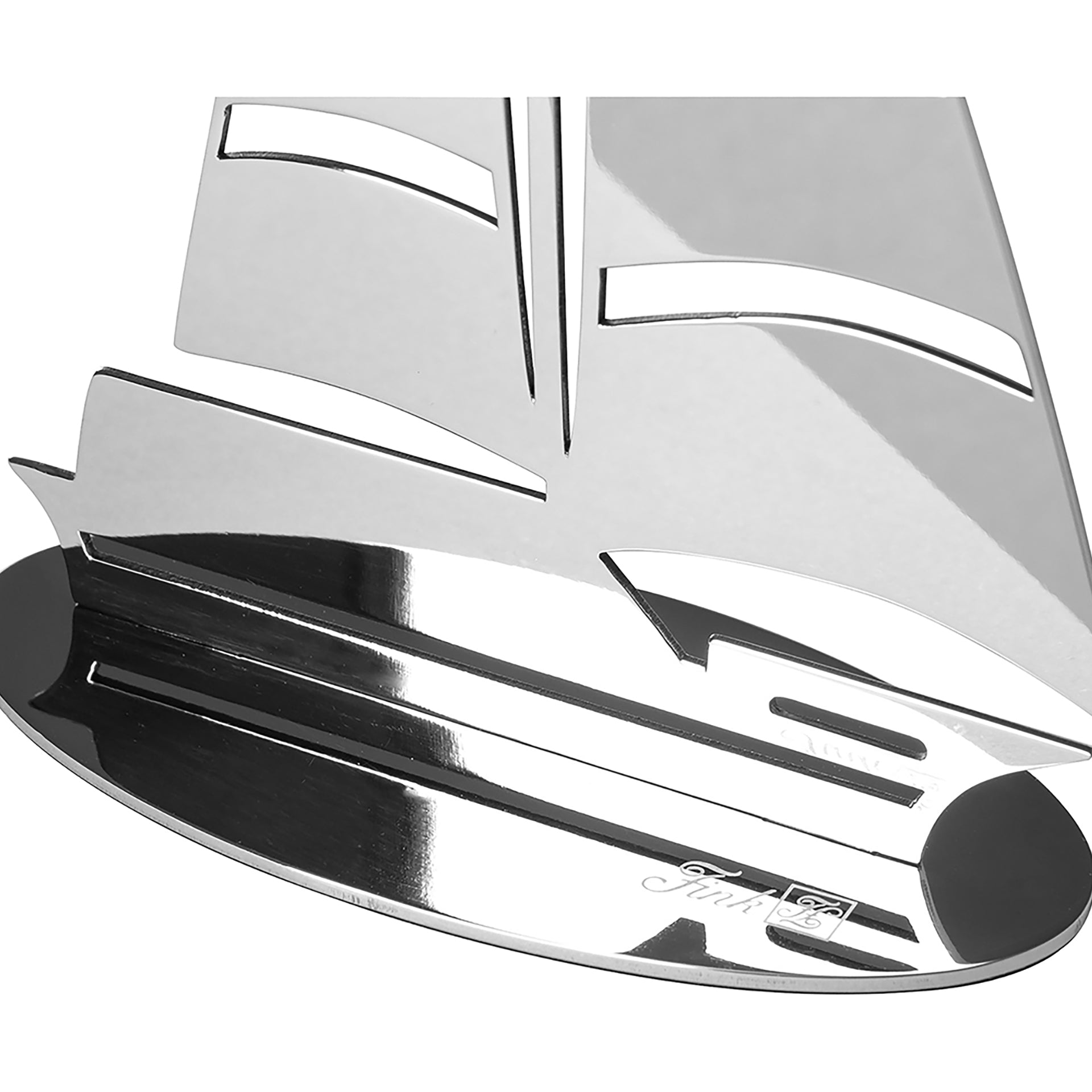 SAILER Deko-Segelboot silberfarben