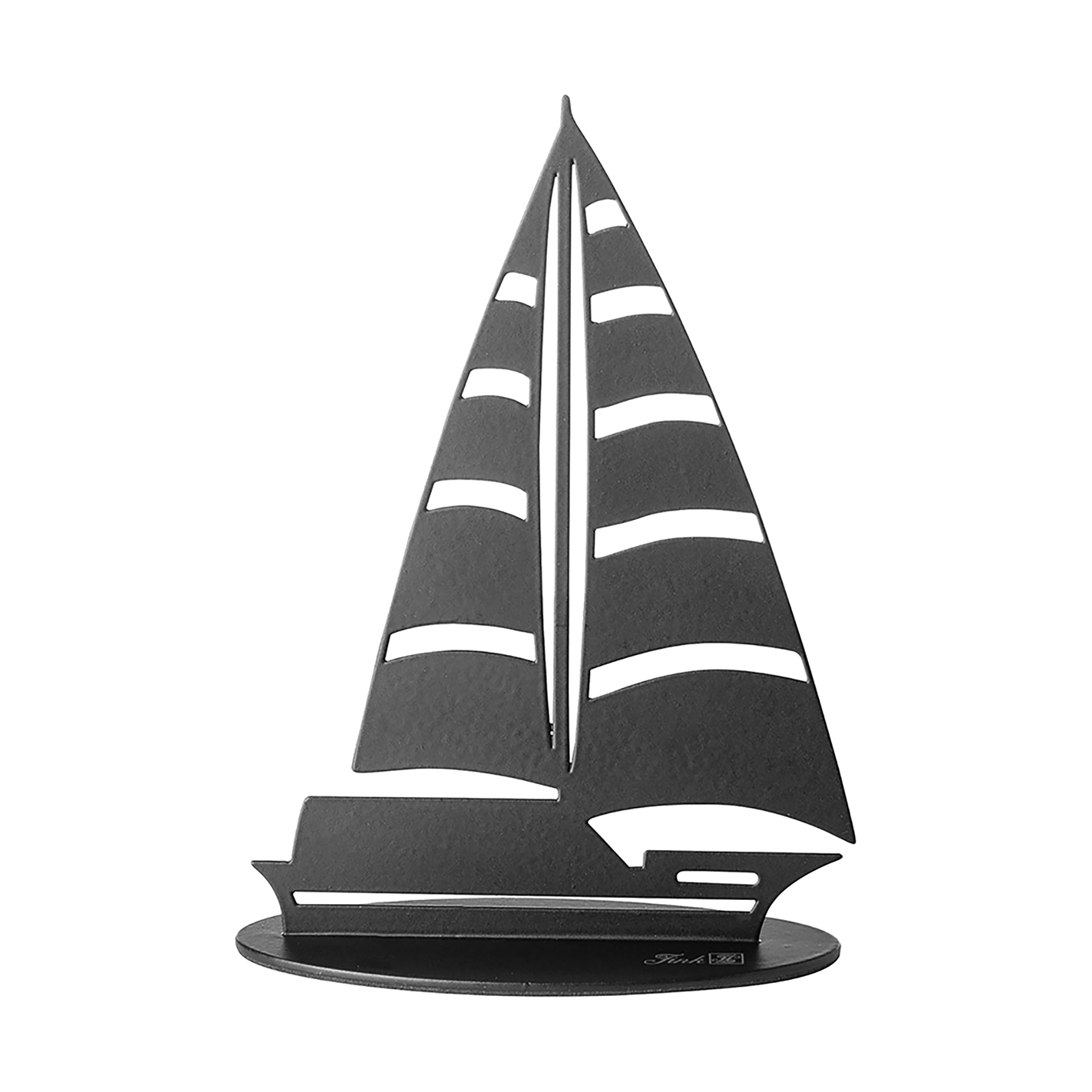 SAILER Deko-Segelboot schwarz