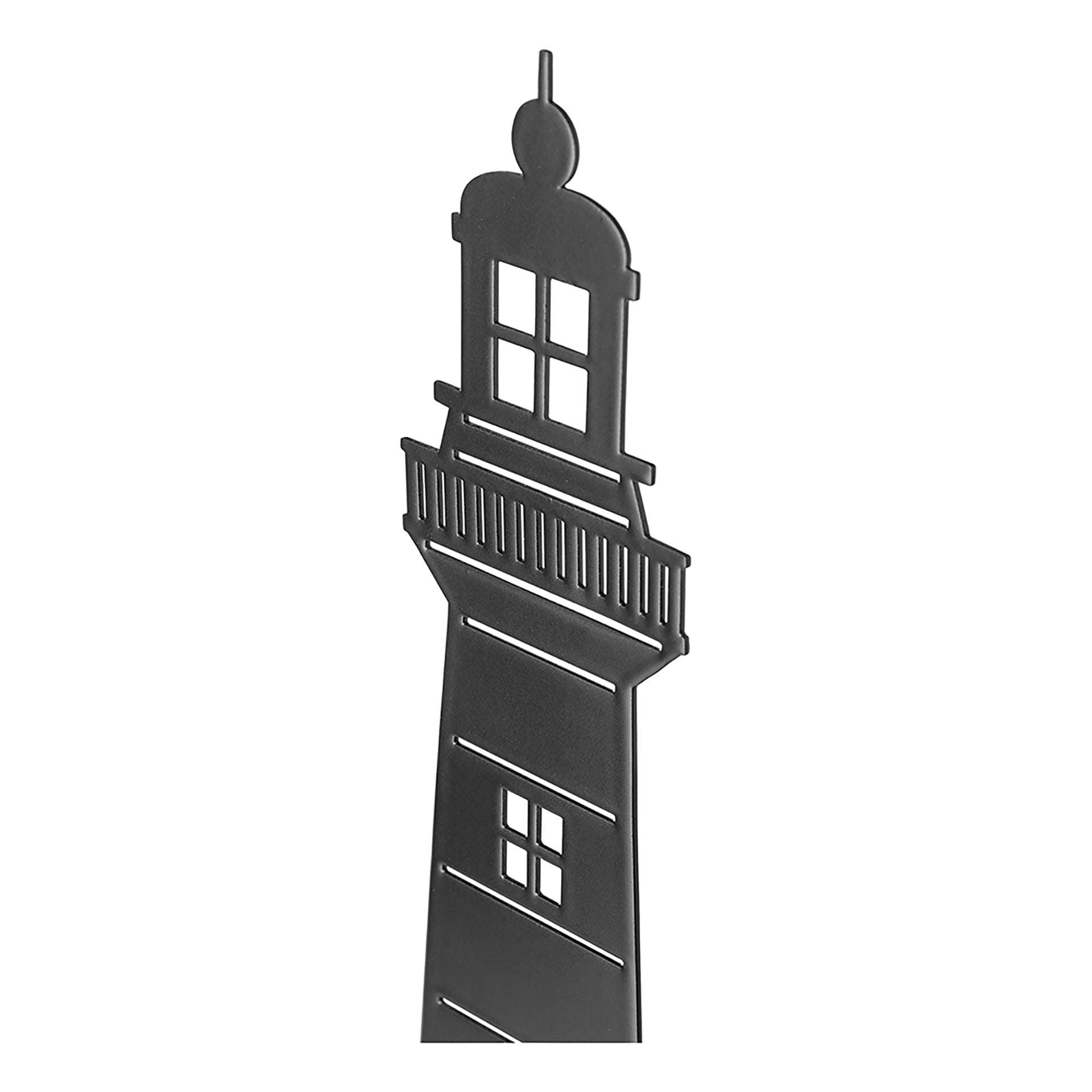 LIGHTHOUSE Deko-Leuchtturm schwarz