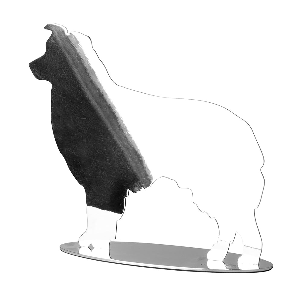 HUNTER Deko Hund silberfarben
