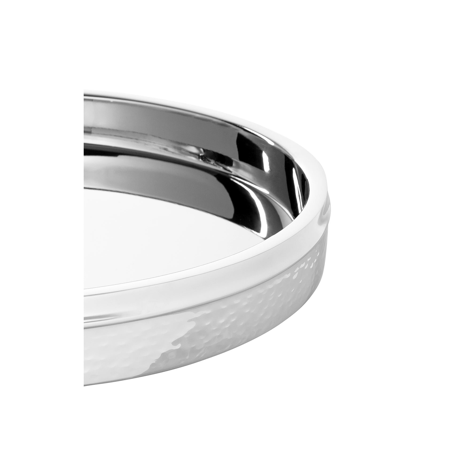 NASSAU Tablett silberfarben