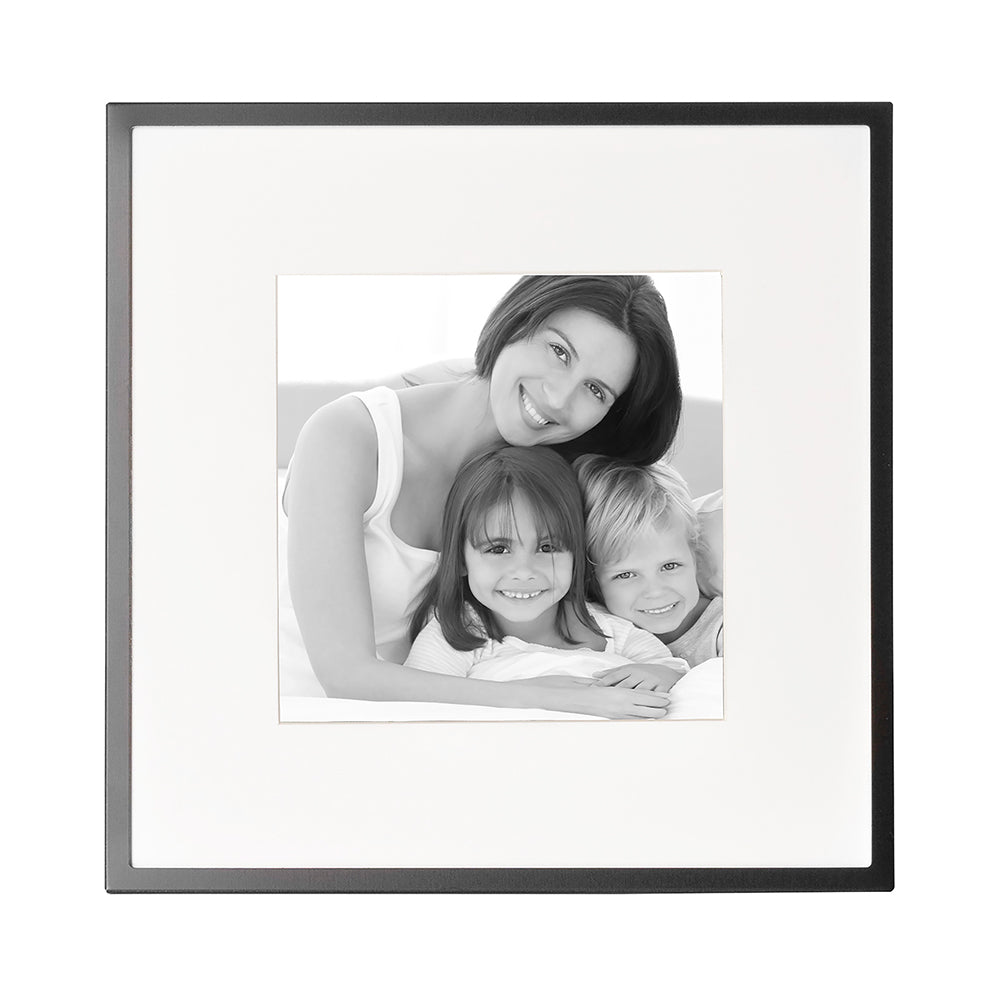NIGRA Bilderrahmen 10x10 cm schwarz