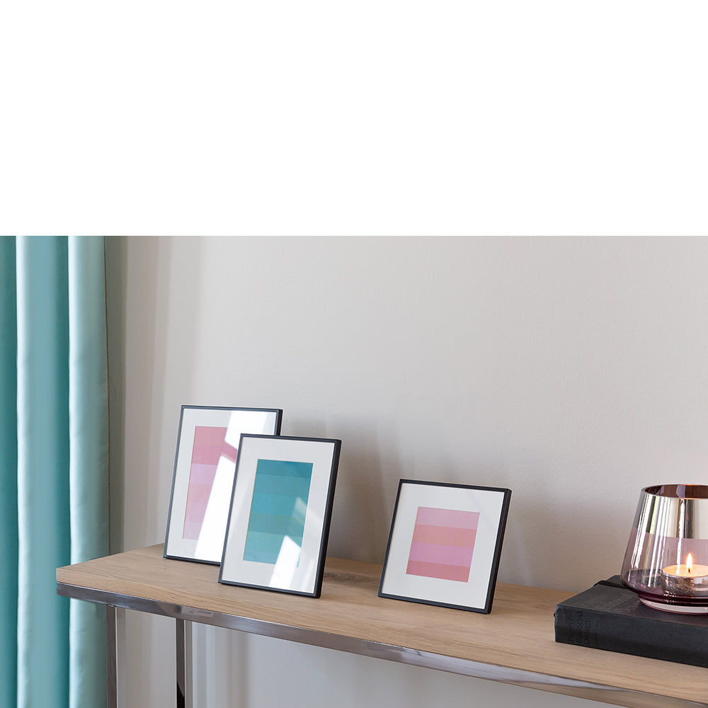 NIGRA Bilderrahmen 10x10 cm schwarz