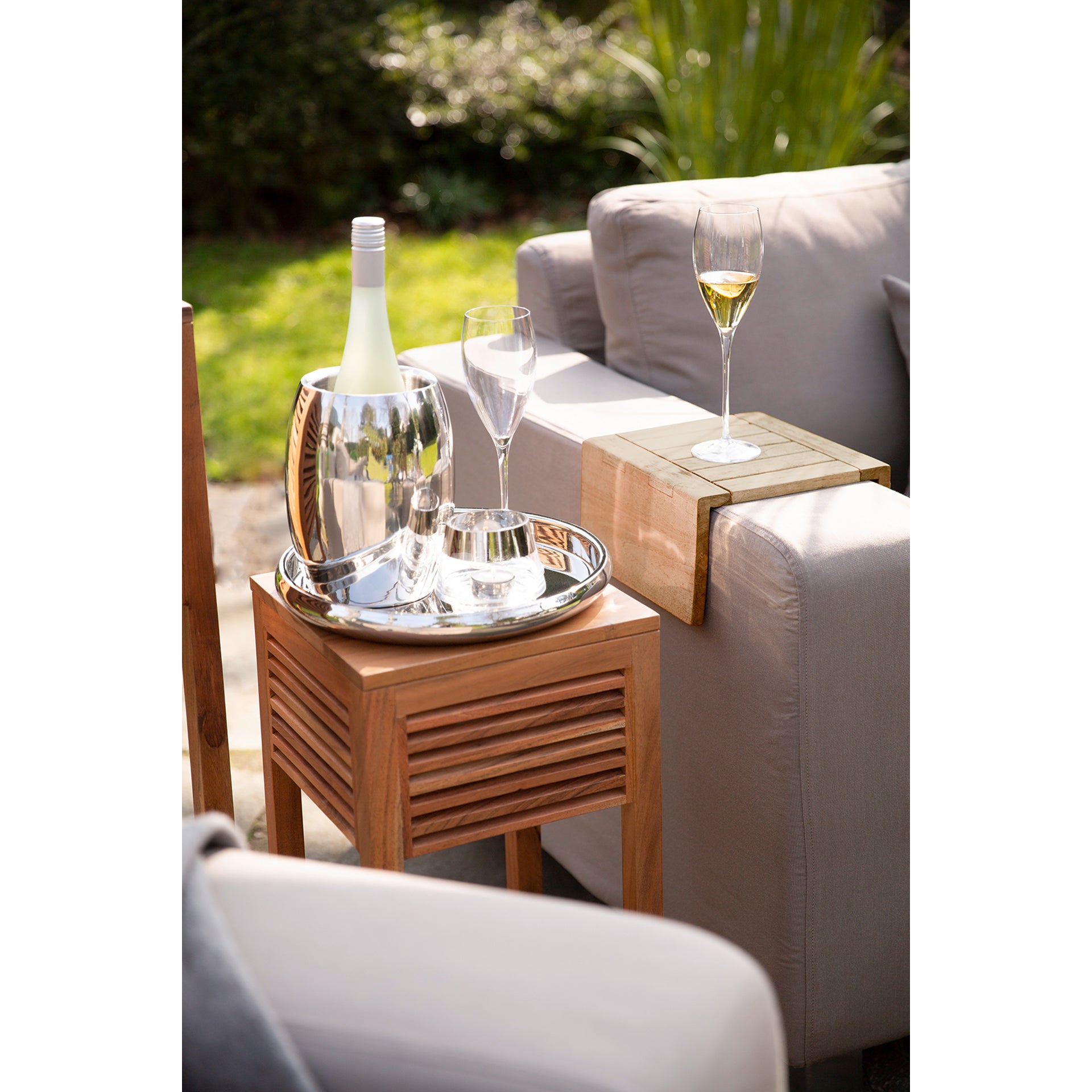 APOLLO Weinkühler silberfarben