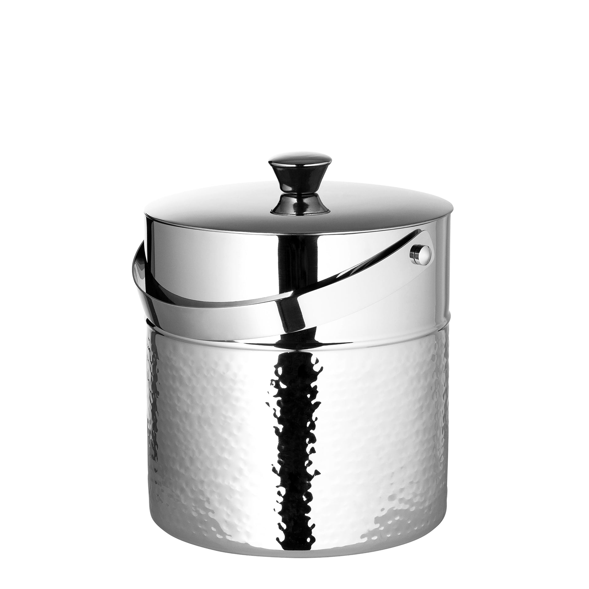 NASSAU Eiswürfeleimer silberfarben