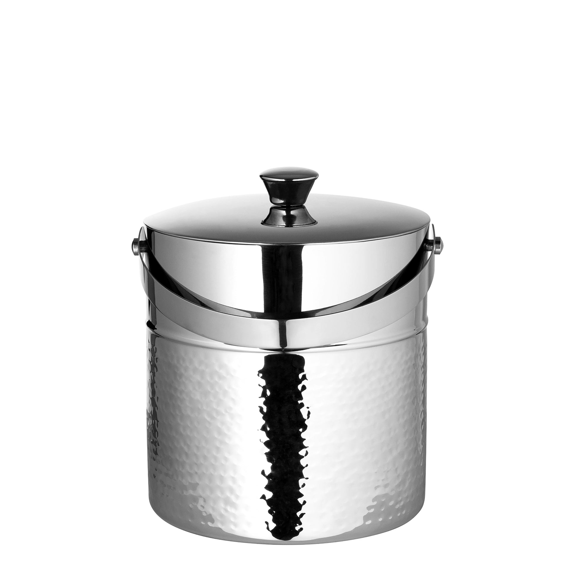 NASSAU Eiswürfeleimer silberfarben