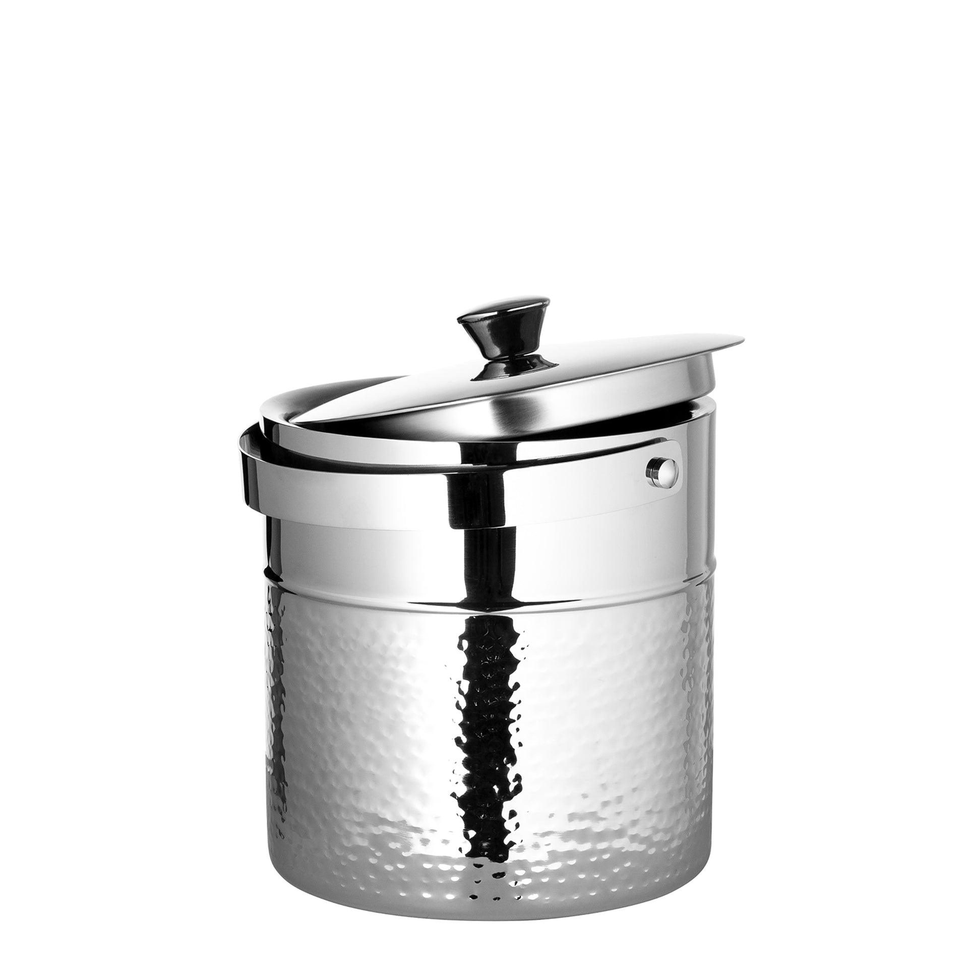 NASSAU Eiswürfeleimer silberfarben