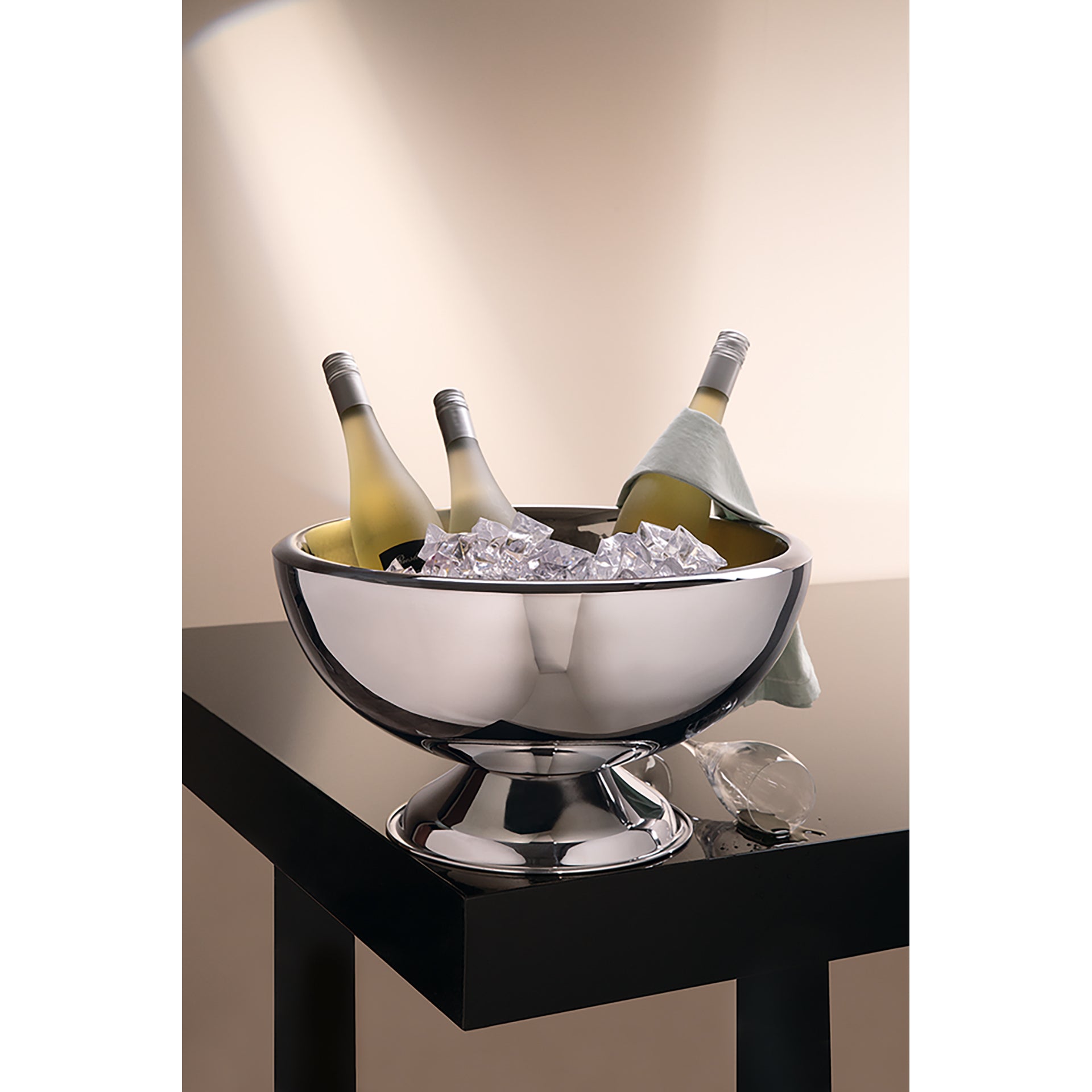 ATHEN Punchbowl silberfarben