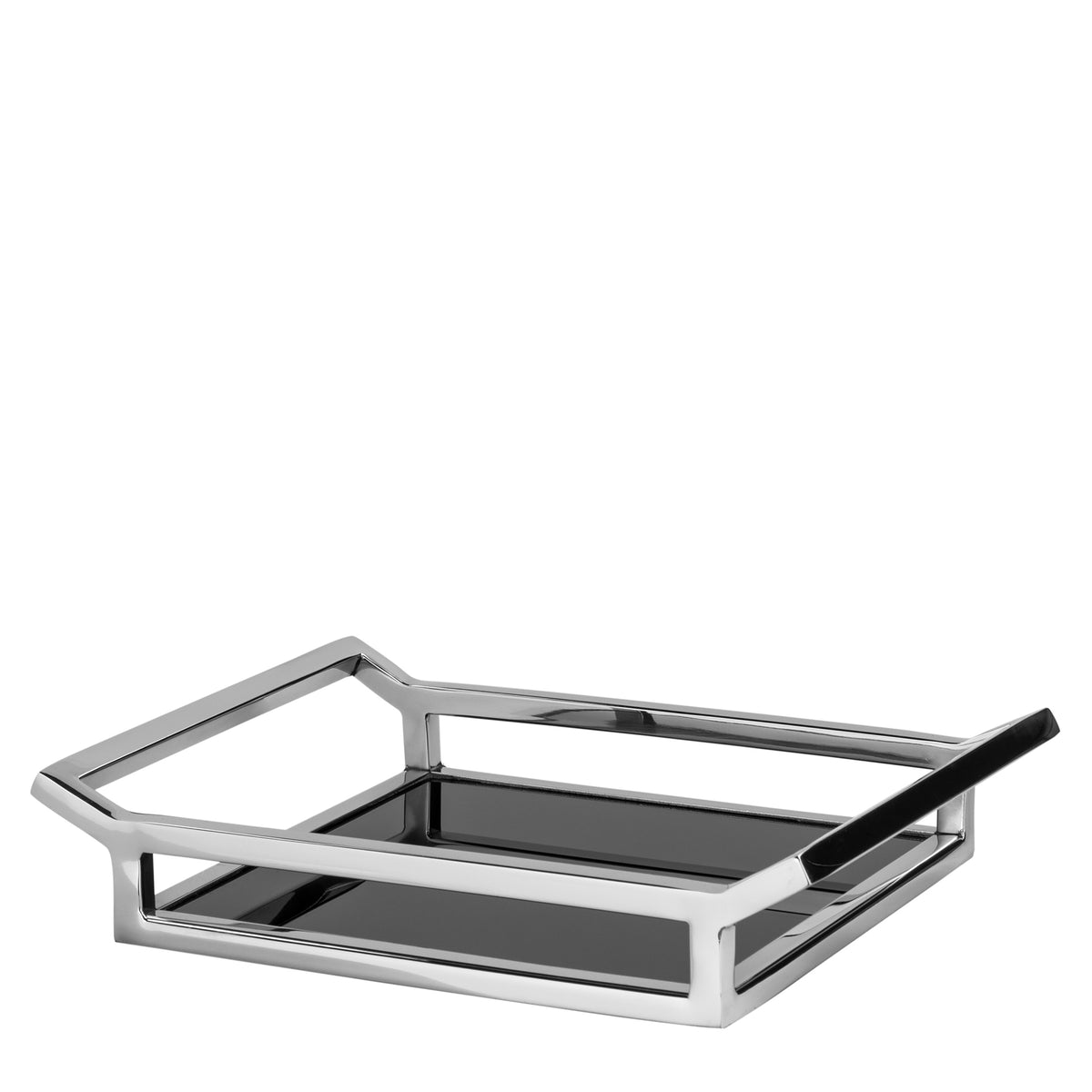 PIANO Tablett silber