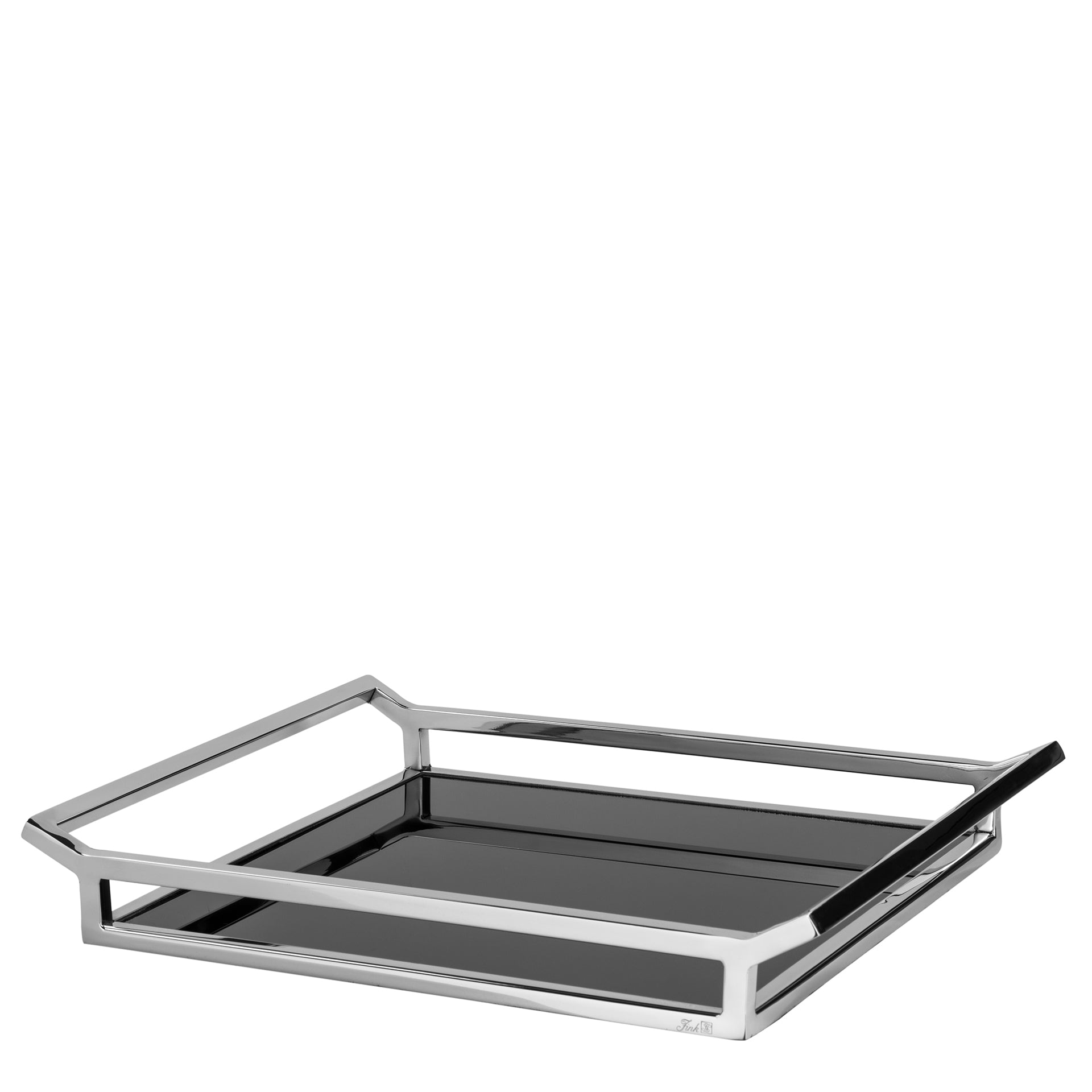 PIANO Tablett silber