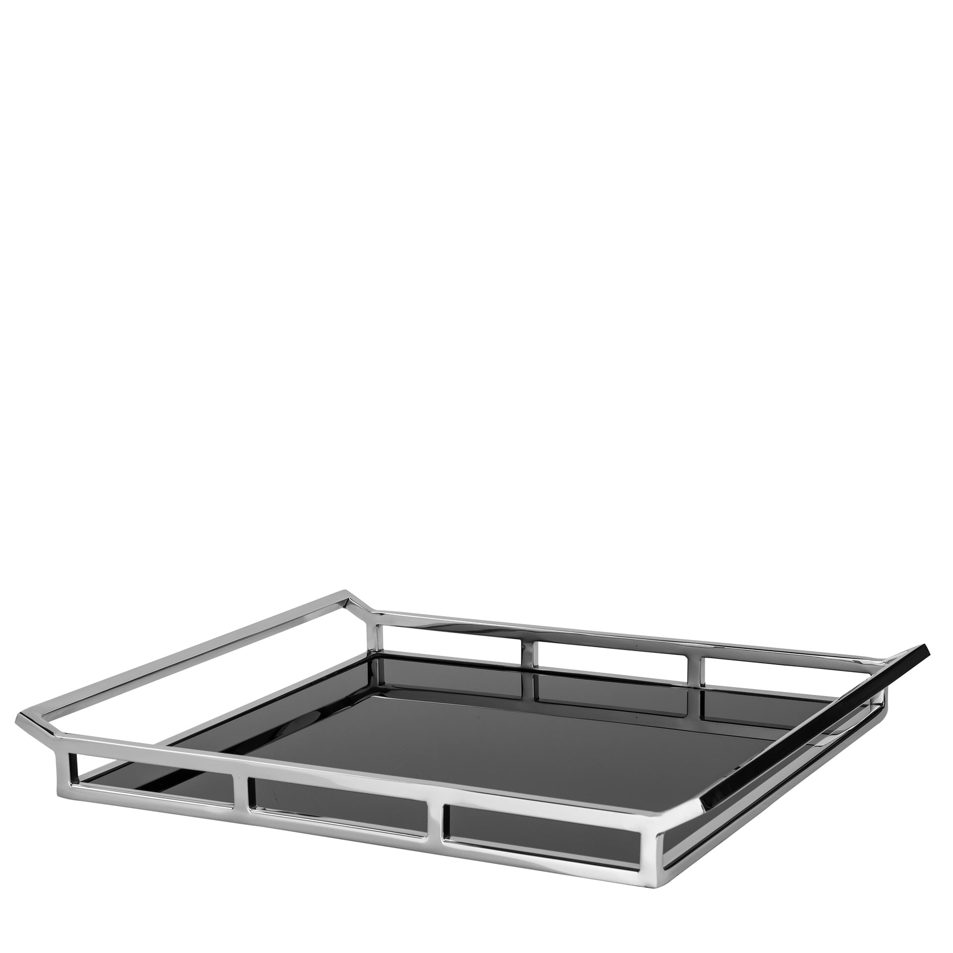 PIANO Tablett silber