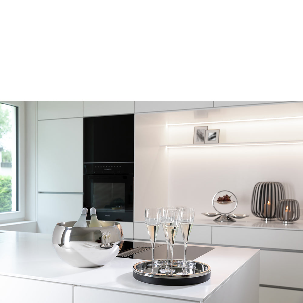 APOLLO Sektkühler silberfarben