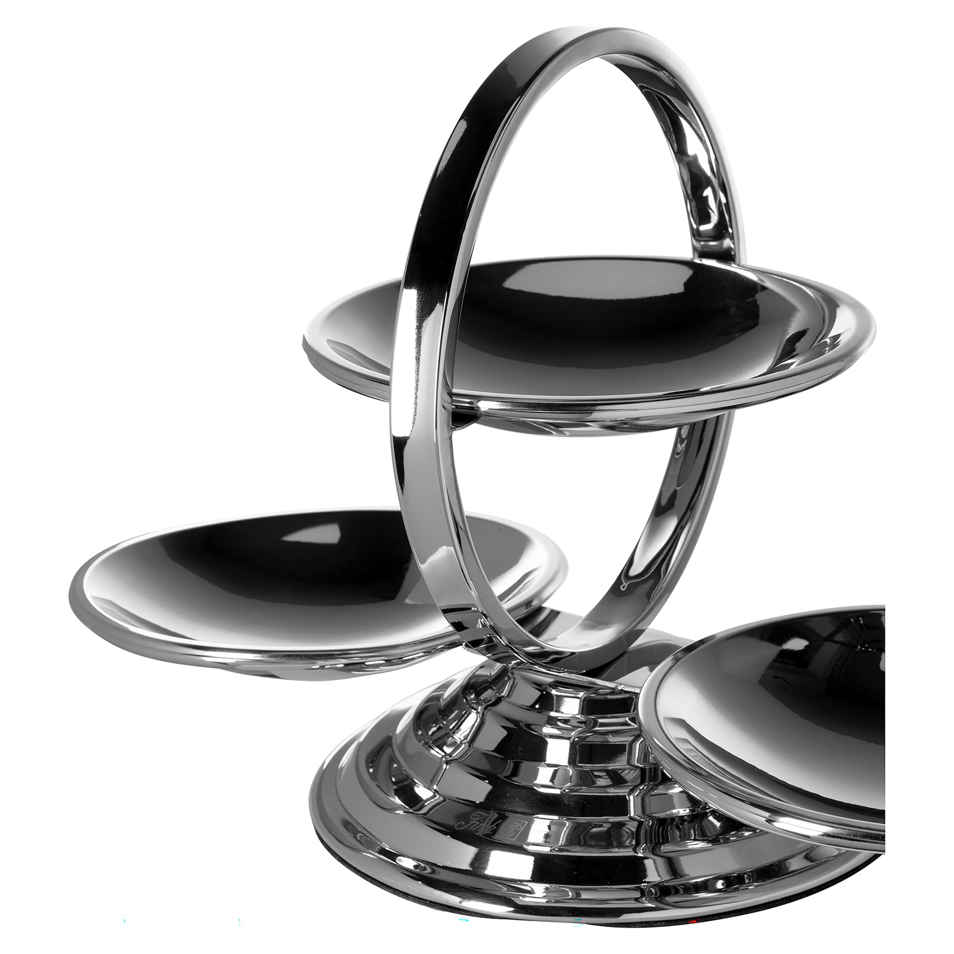 SERVO Etageren silberfarben