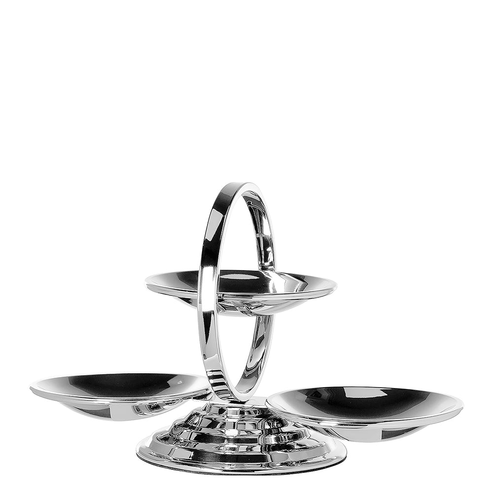 SERVO Etageren silberfarben