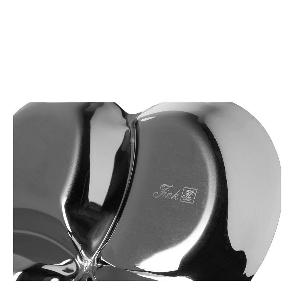 CODY Servierschale, 4er Aufteilung mit Griff silberfarben