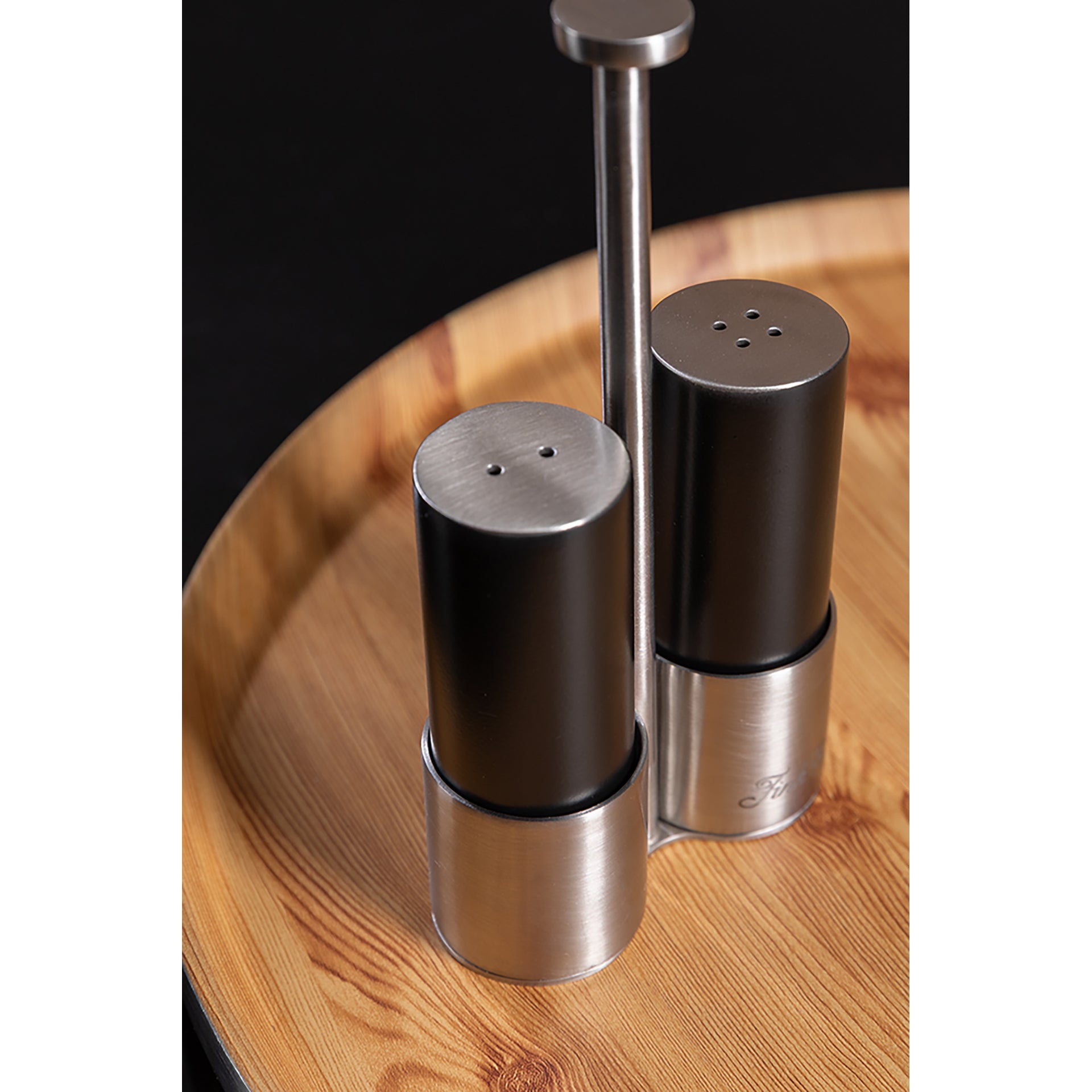 ROCCO Salz- und Pfefferstreuer silberfarben