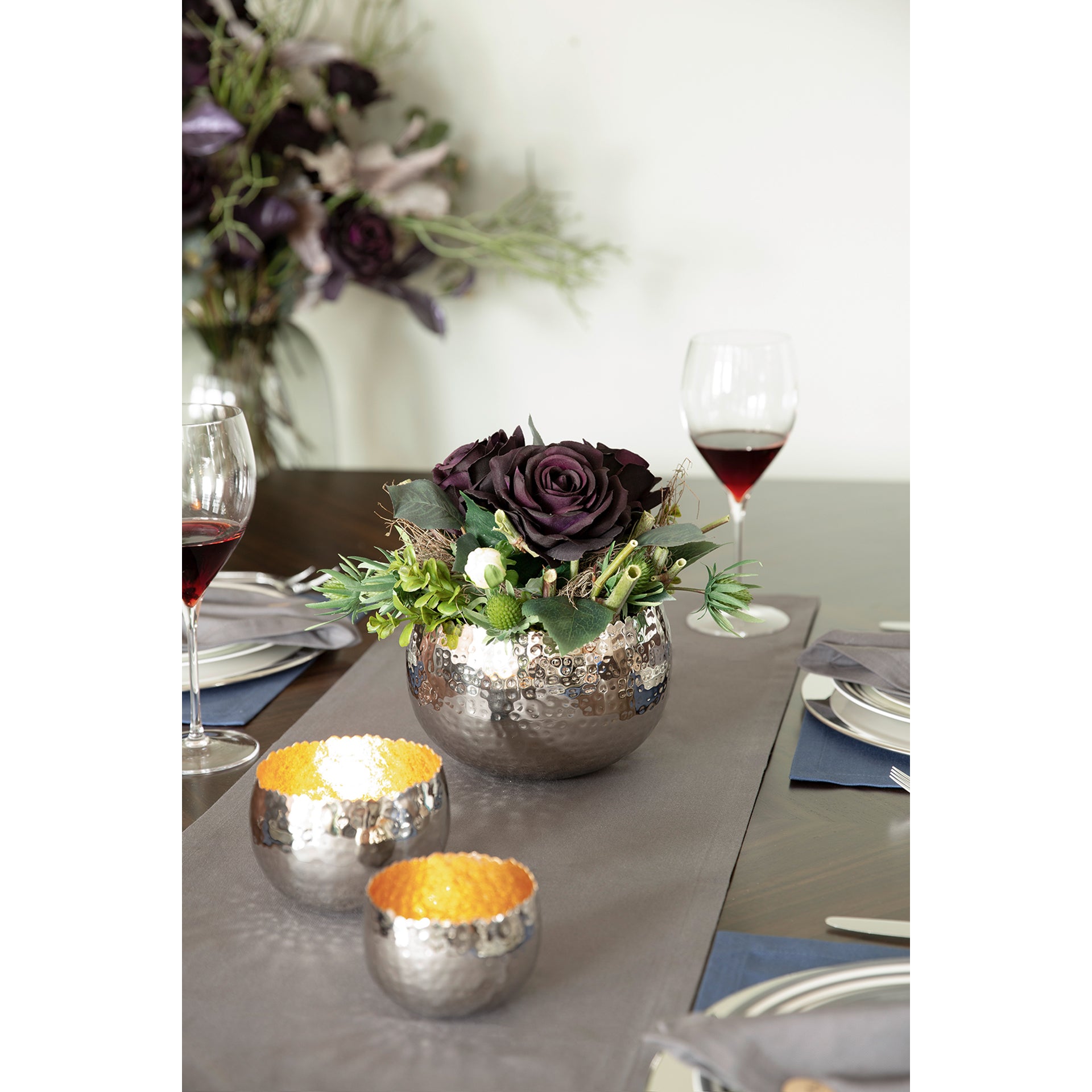 SEFA Schale silberfarben