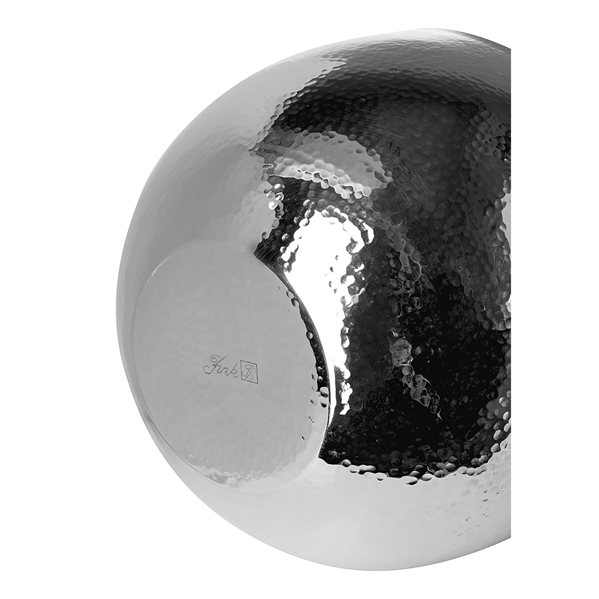 MIRTA Schale silberfarben