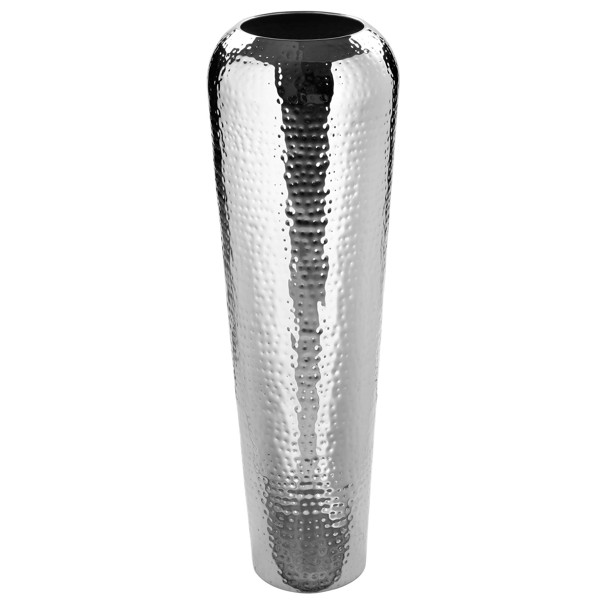 TUTZI Vase silberfarben