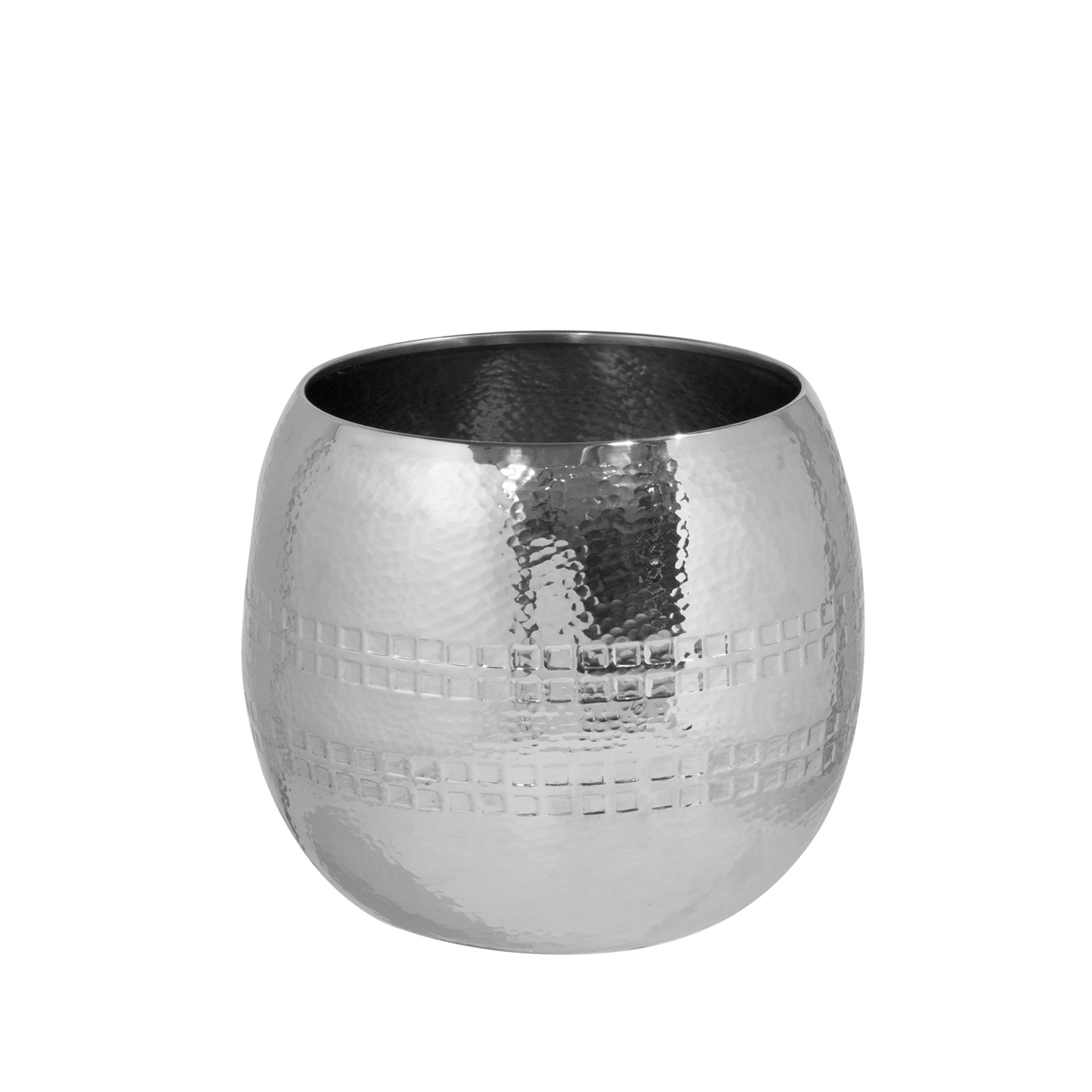 CARUS Übertöpfe silberfarben