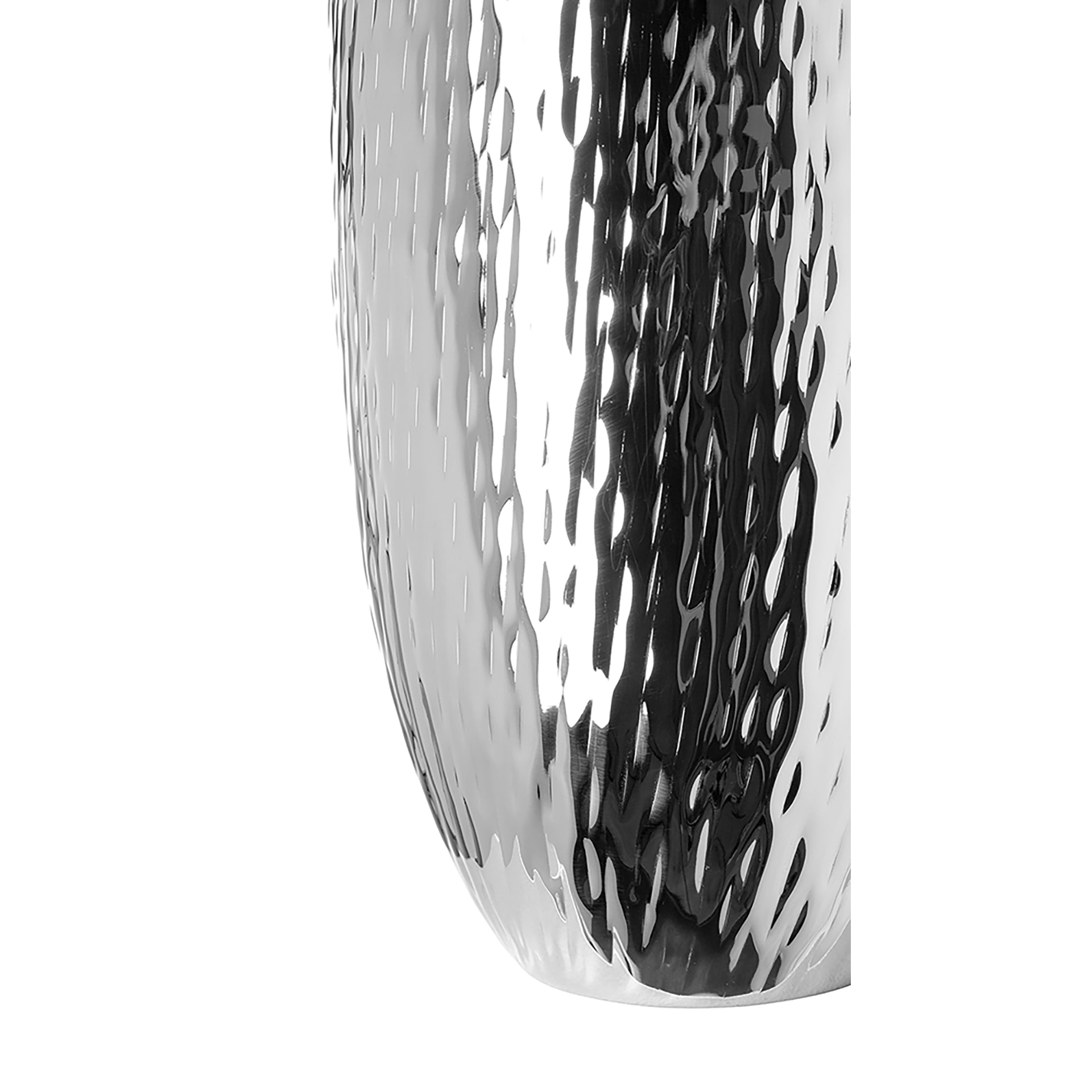 AFRICA Vase silberfarben