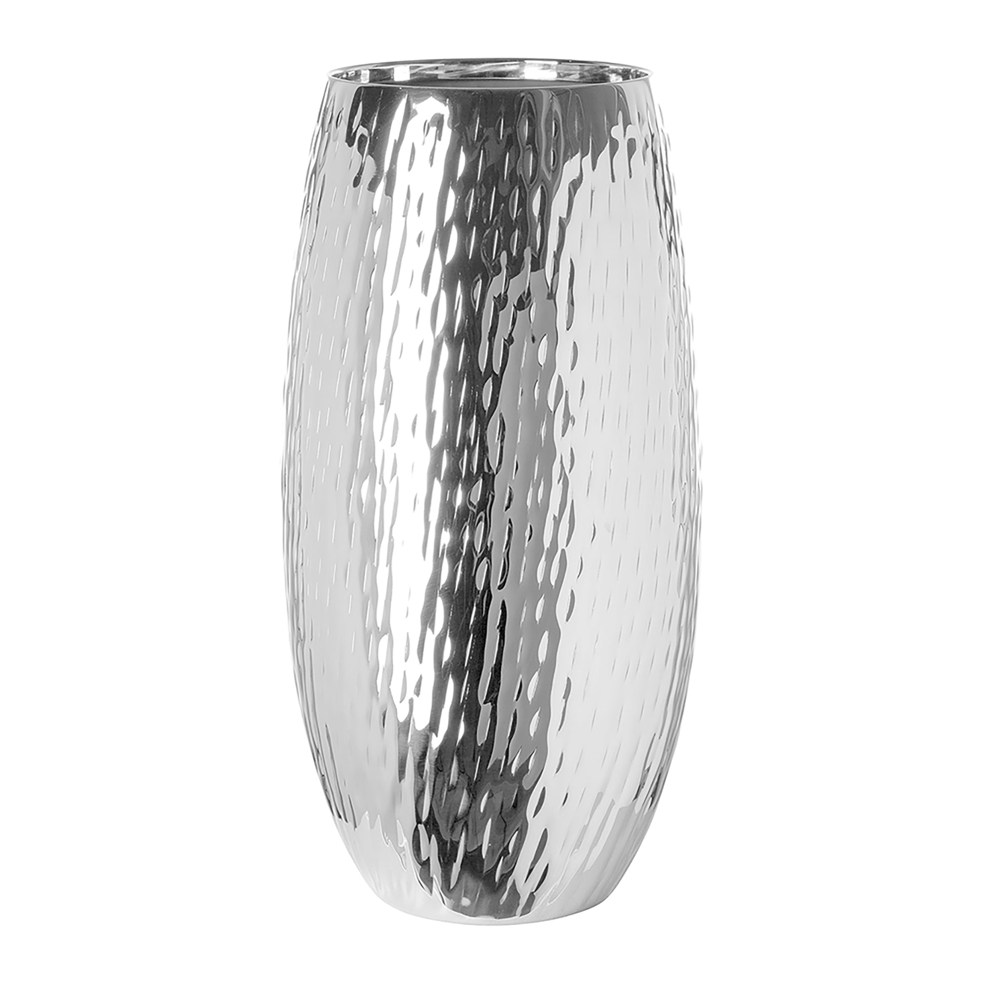 AFRICA Vase silberfarben