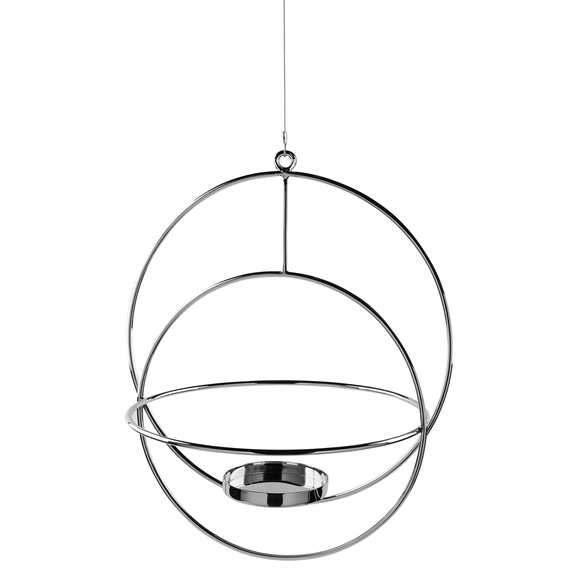 LUA Teelichthalter silberfarben