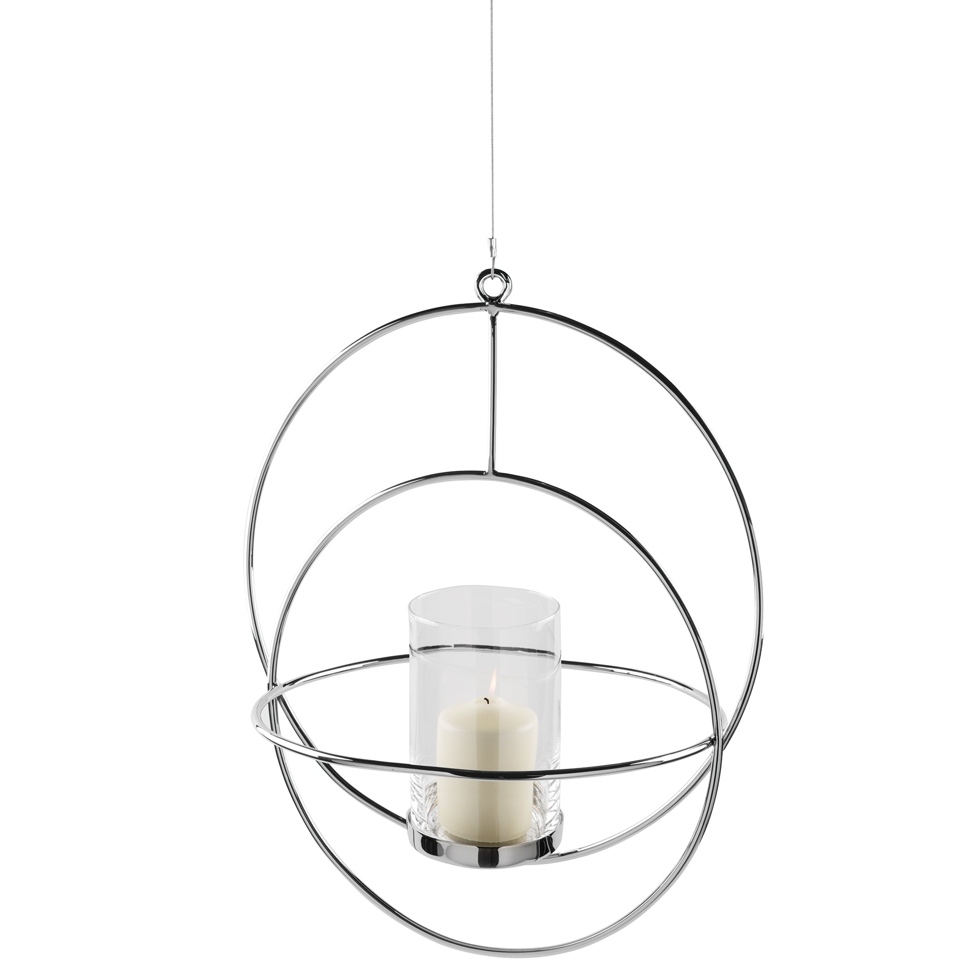 LUA Teelichthalter silberfarben