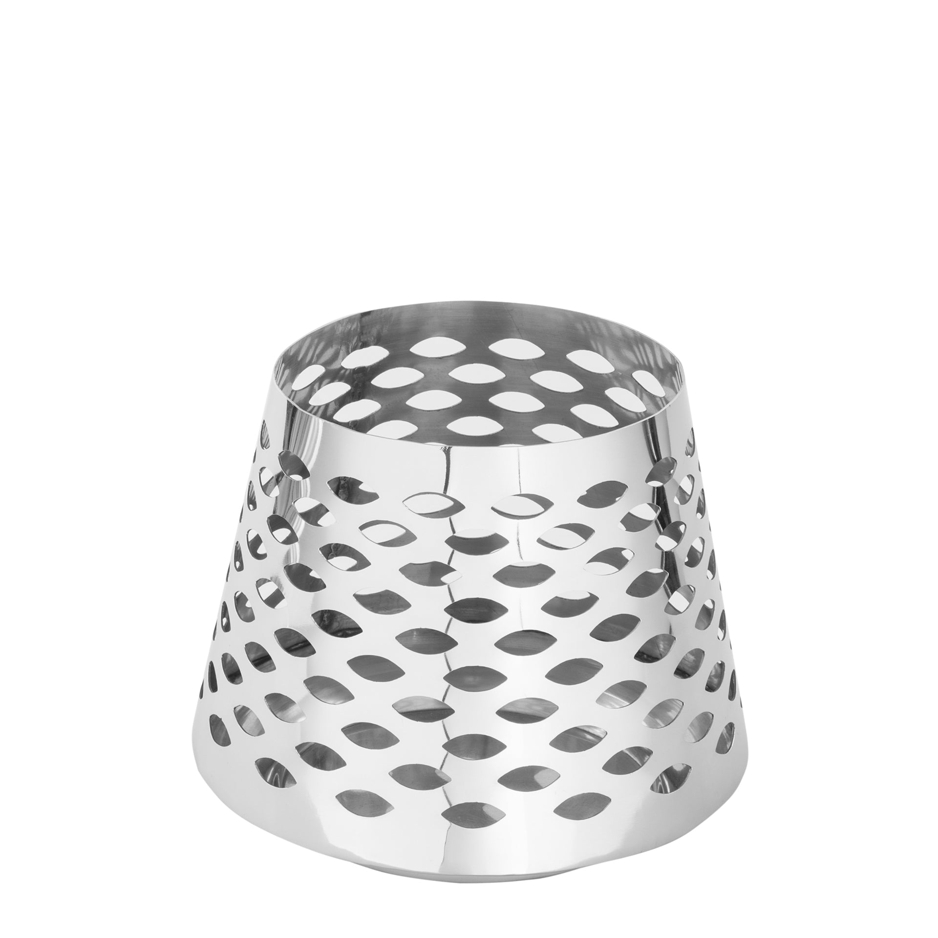 LUMA Windlicht silber