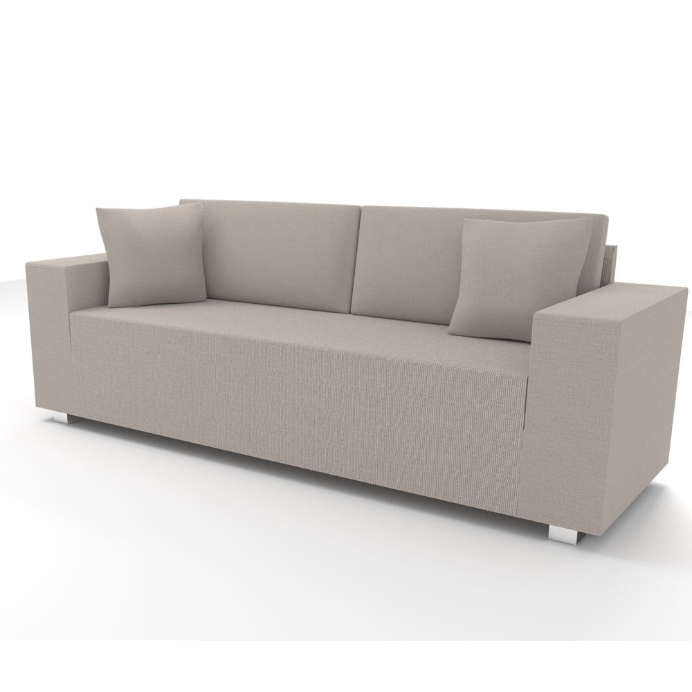 CARLO Komplettbezug für 3 - Sitzer taupe