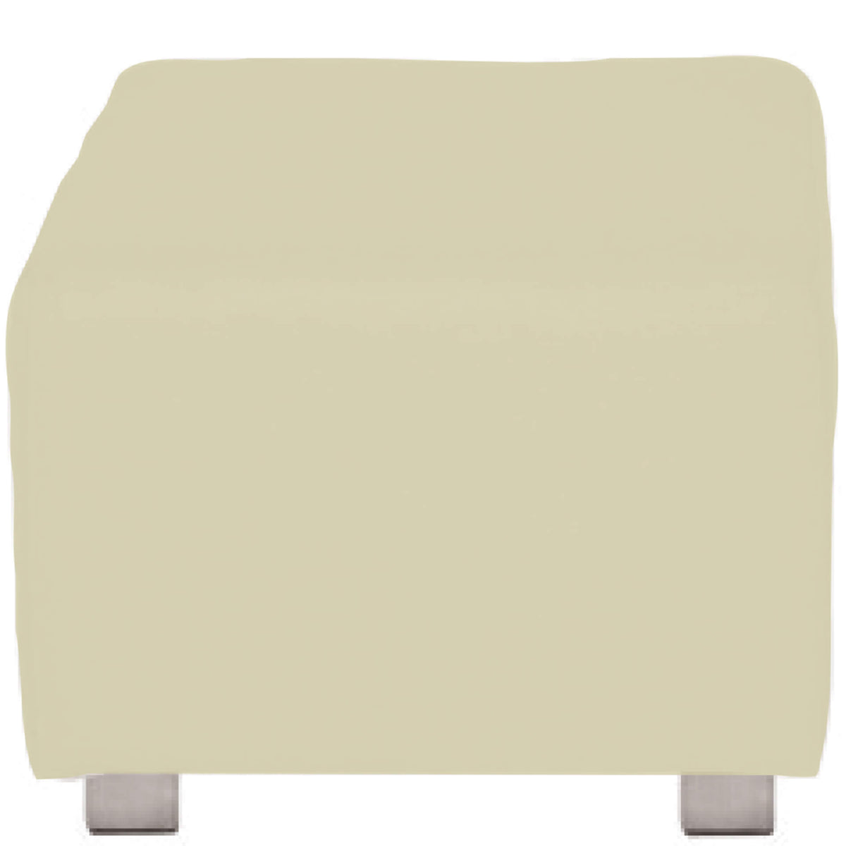 CARLO Komplettbezug für Hocker taupe
